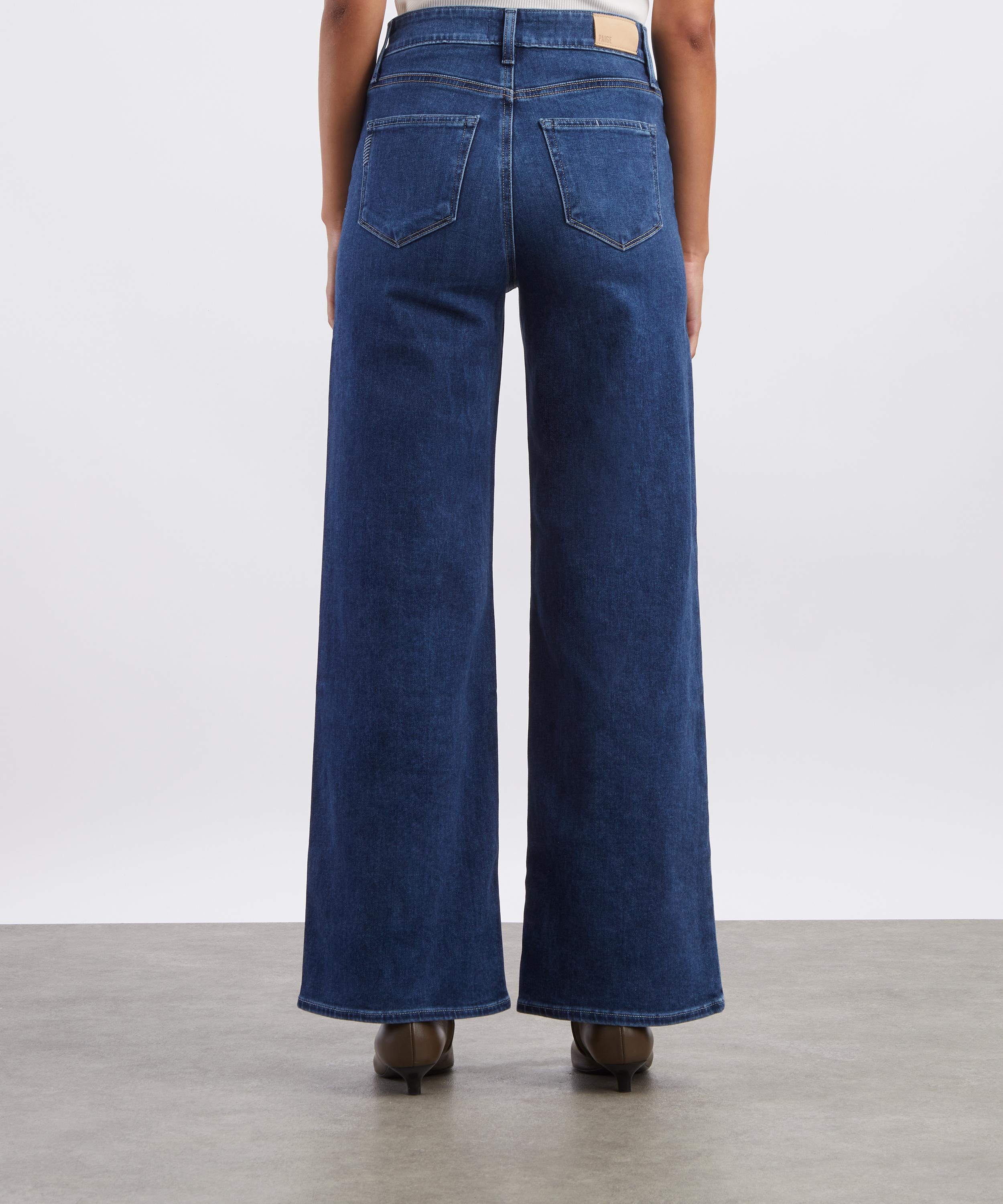 Paige - Anessa 31 Wide-Leg Jeans in Neutra image number 3