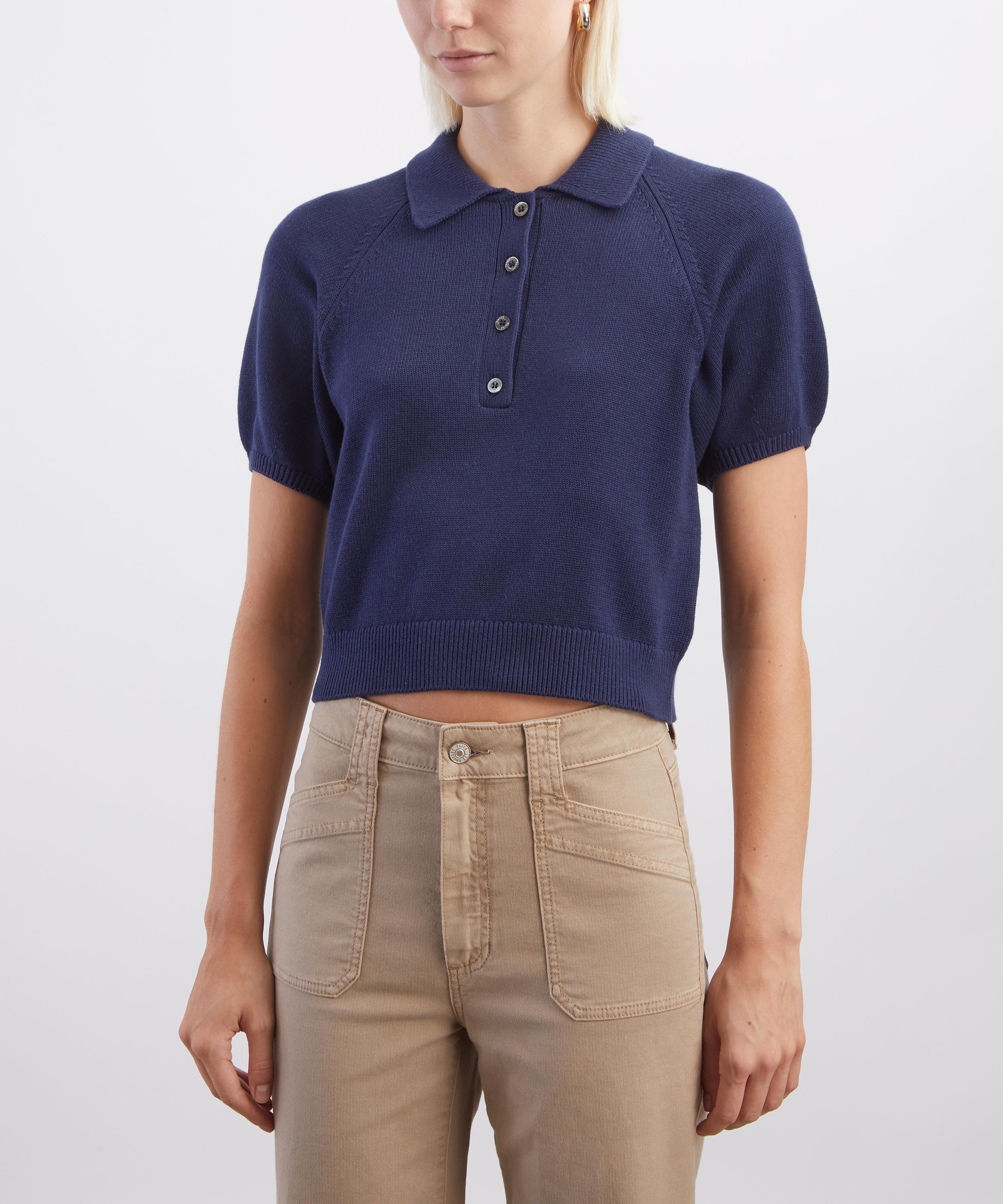 Paige - Navy Birch Top image number 2