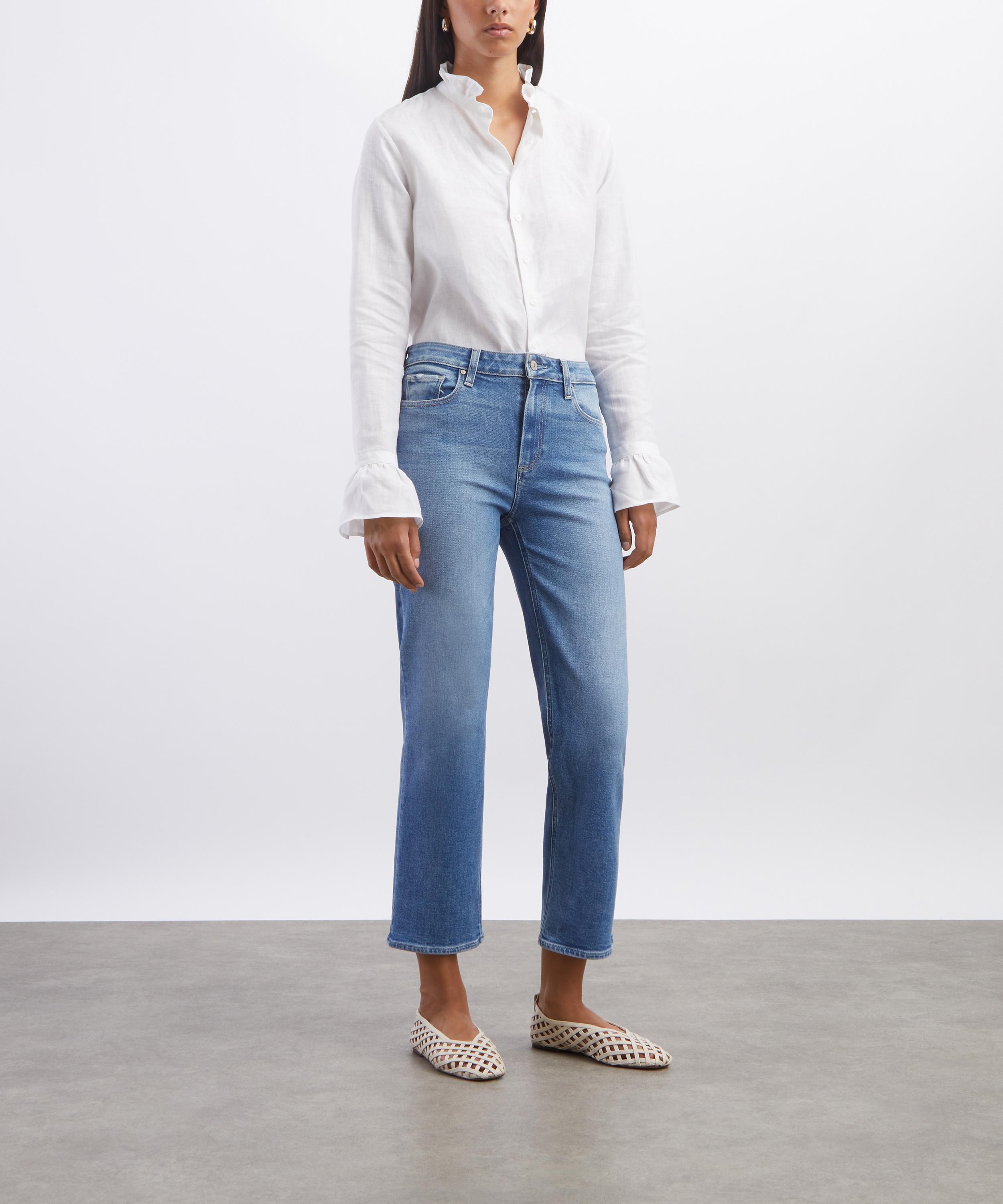 Paige - Mason Ankle Straight Jeans in Eames&nbsp; image number 1
