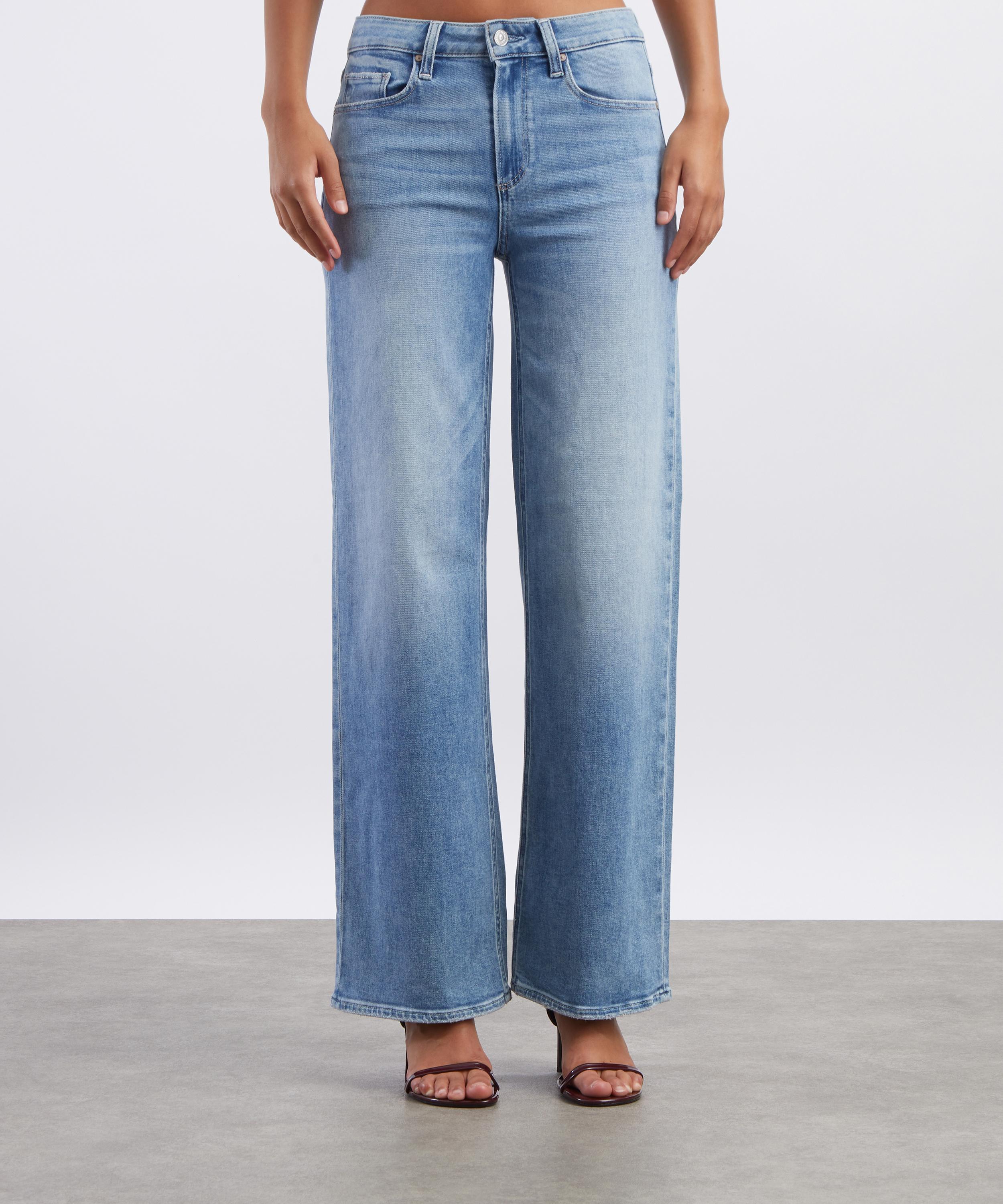 Paige - Tatum 32 Wide-Leg Jeans in Cinerama image number 2