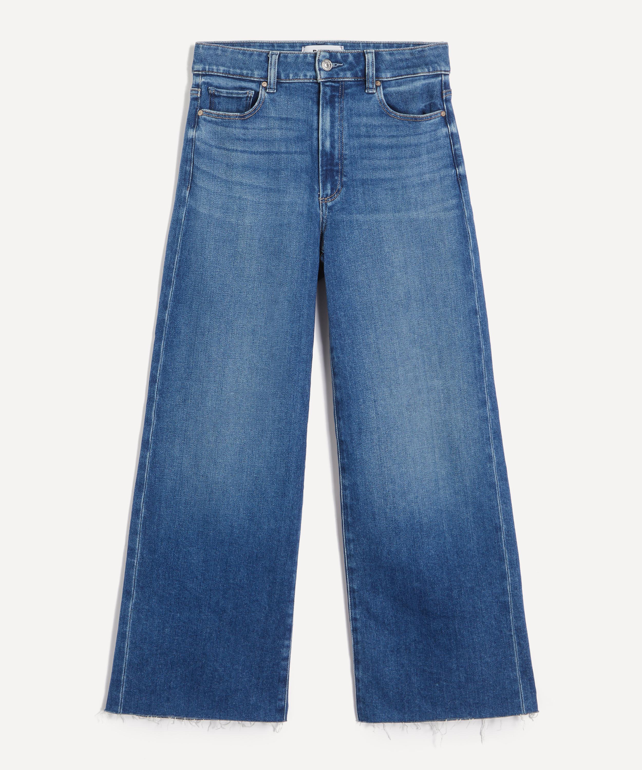 Paige - Anessa Wide-Leg Jeans in Hollyhock&nbsp;