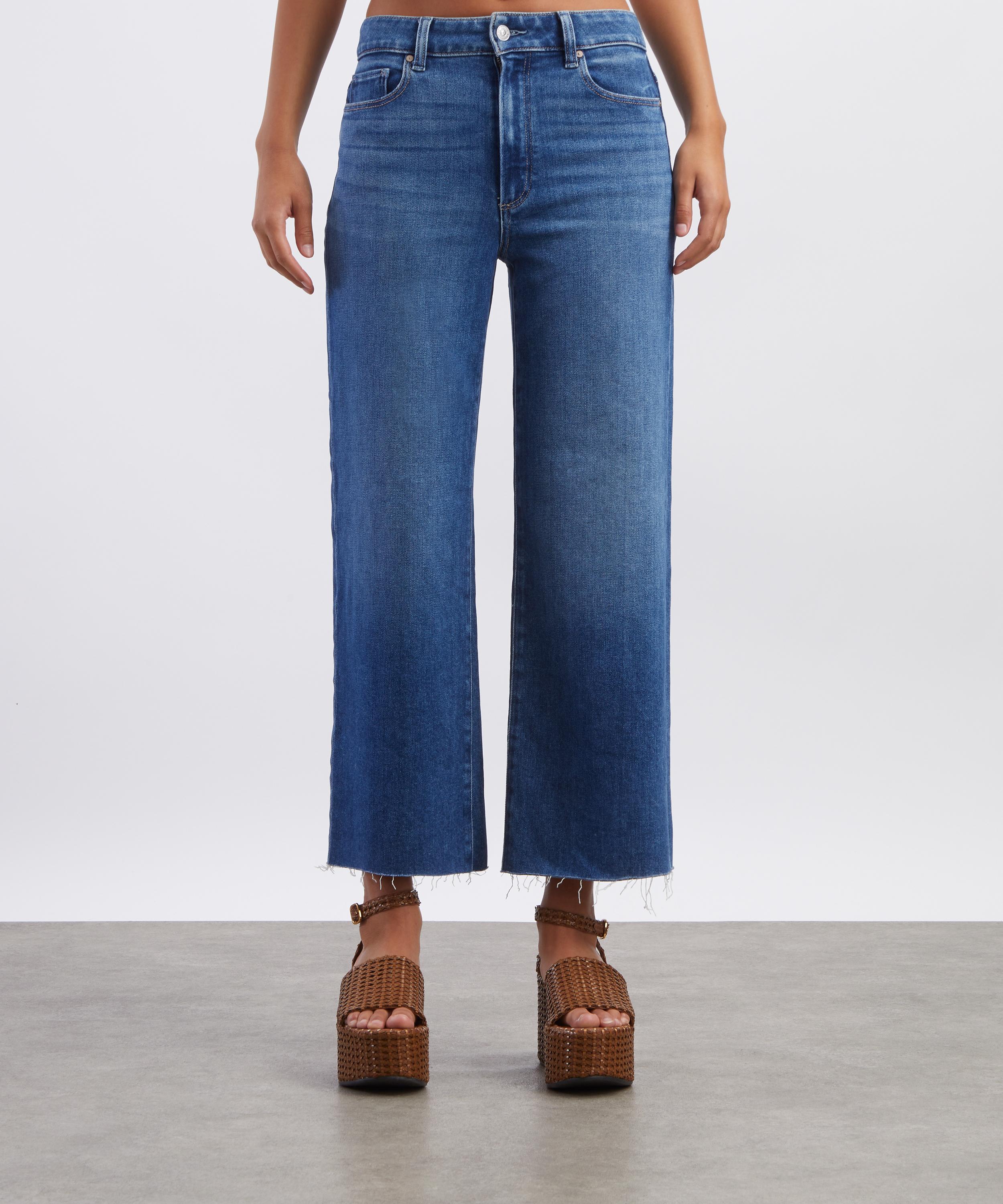 Paige - Anessa Wide-Leg Jeans in Hollyhock&nbsp; image number 2