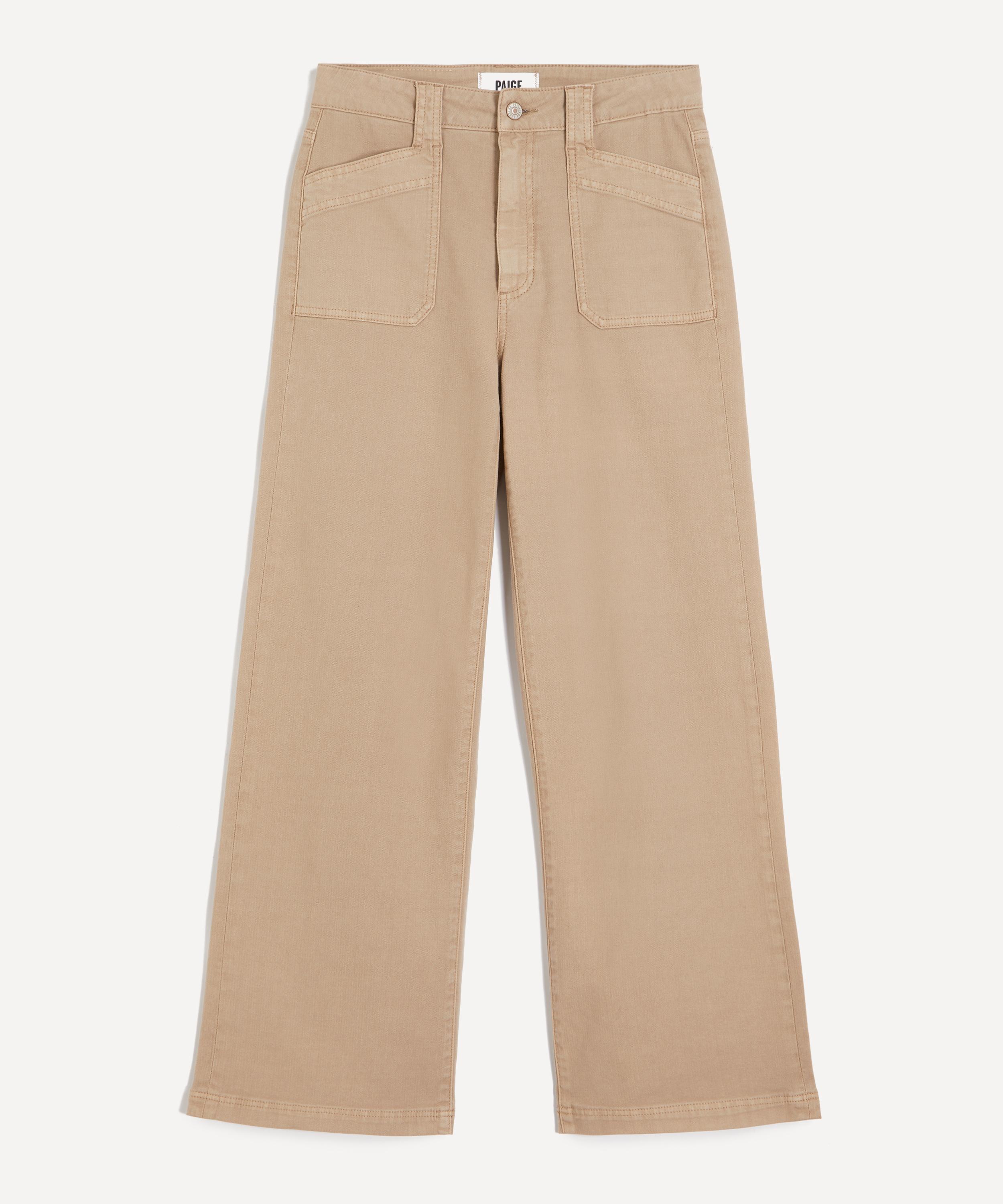 Paige - Ari Wide-Leg Denim Trousers in Vintage Beechwood&nbsp;