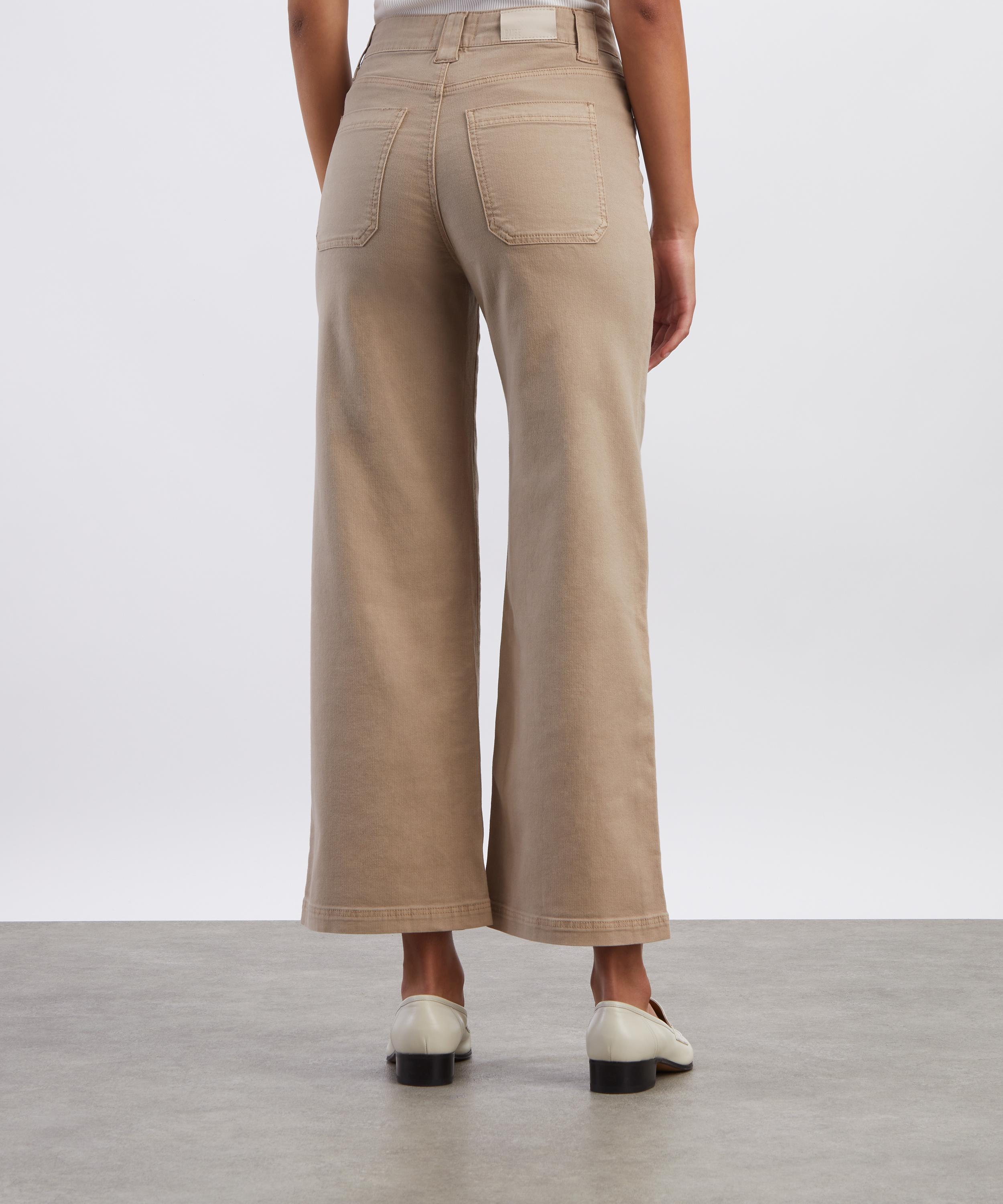 Paige - Ari Wide-Leg Denim Trousers in Vintage Beechwood&nbsp; image number 3
