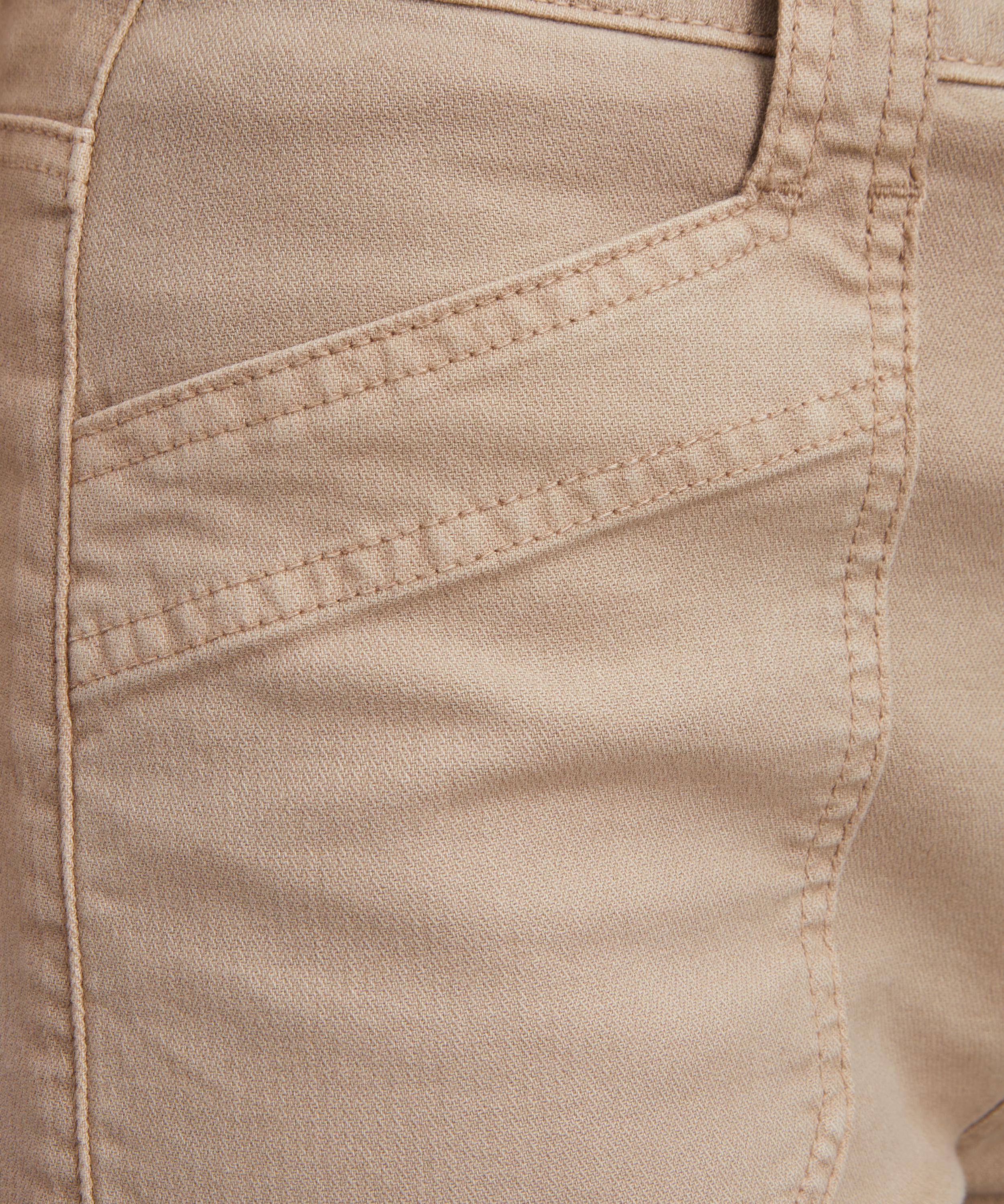Paige - Ari Wide-Leg Denim Trousers in Vintage Beechwood&nbsp; image number 4