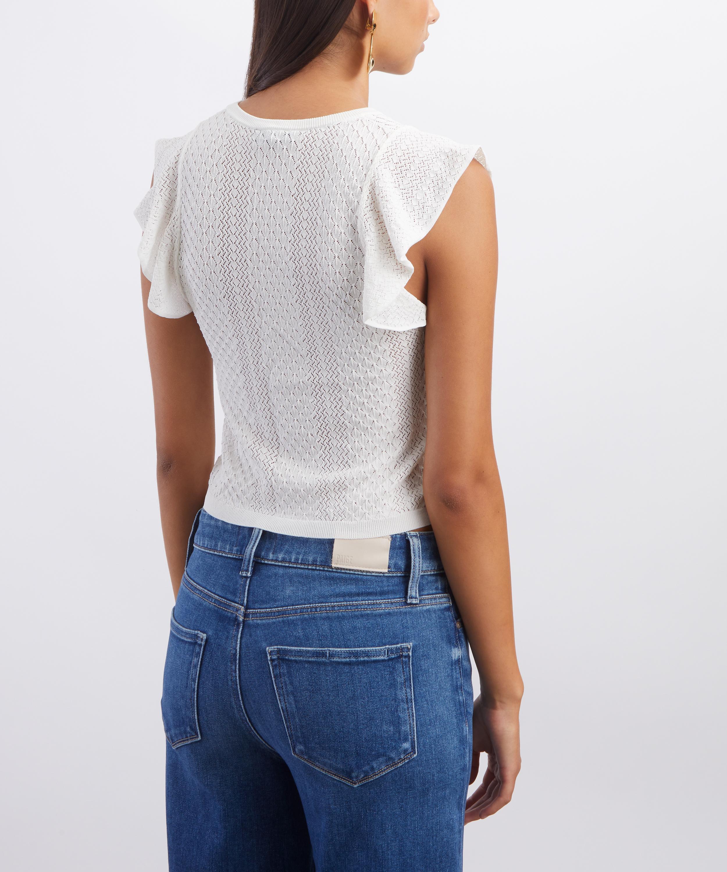 Paige - Margot White Tank Top image number 3
