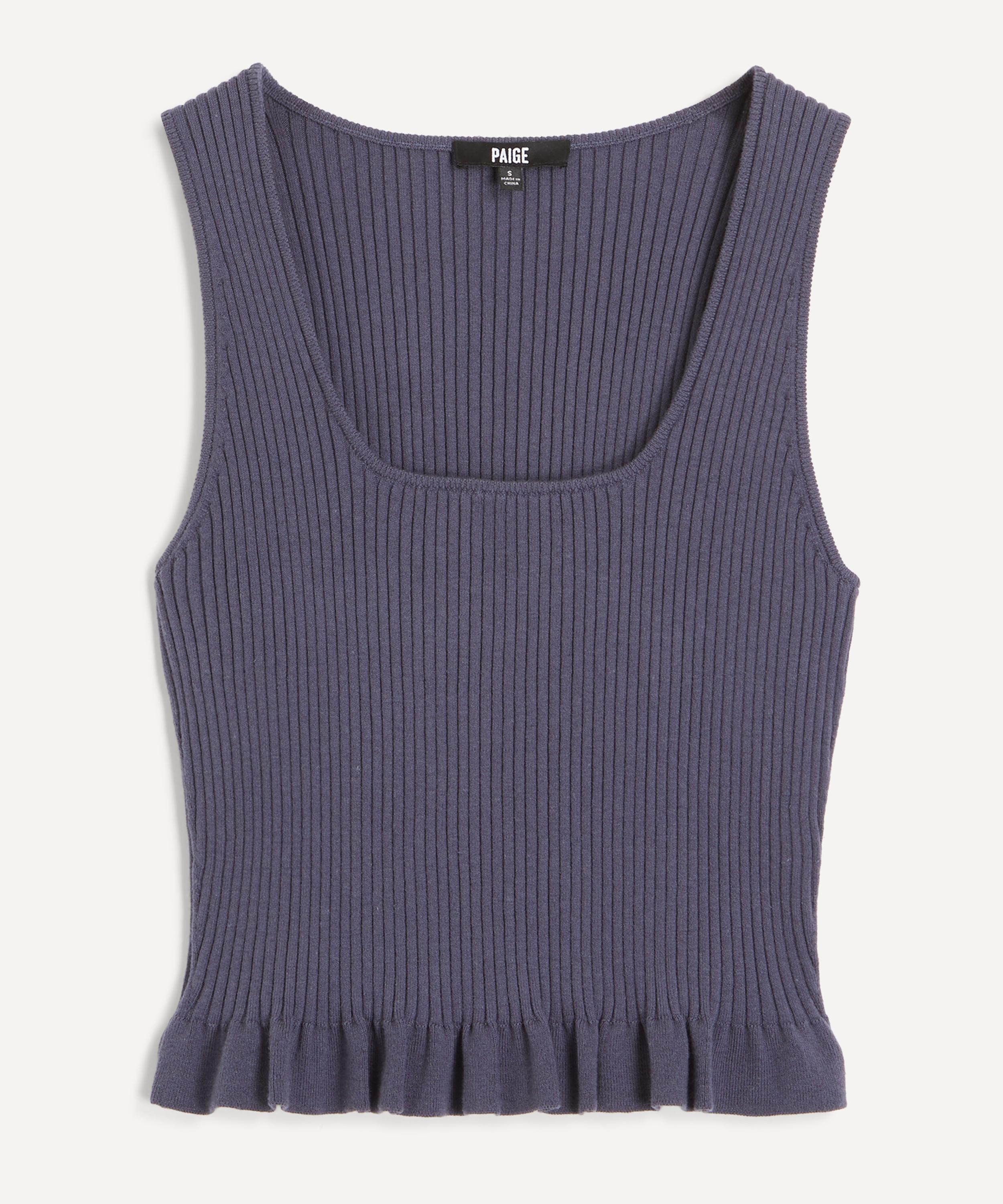 Paige - Bronwyn Pacific Blue Tank Top image number 0