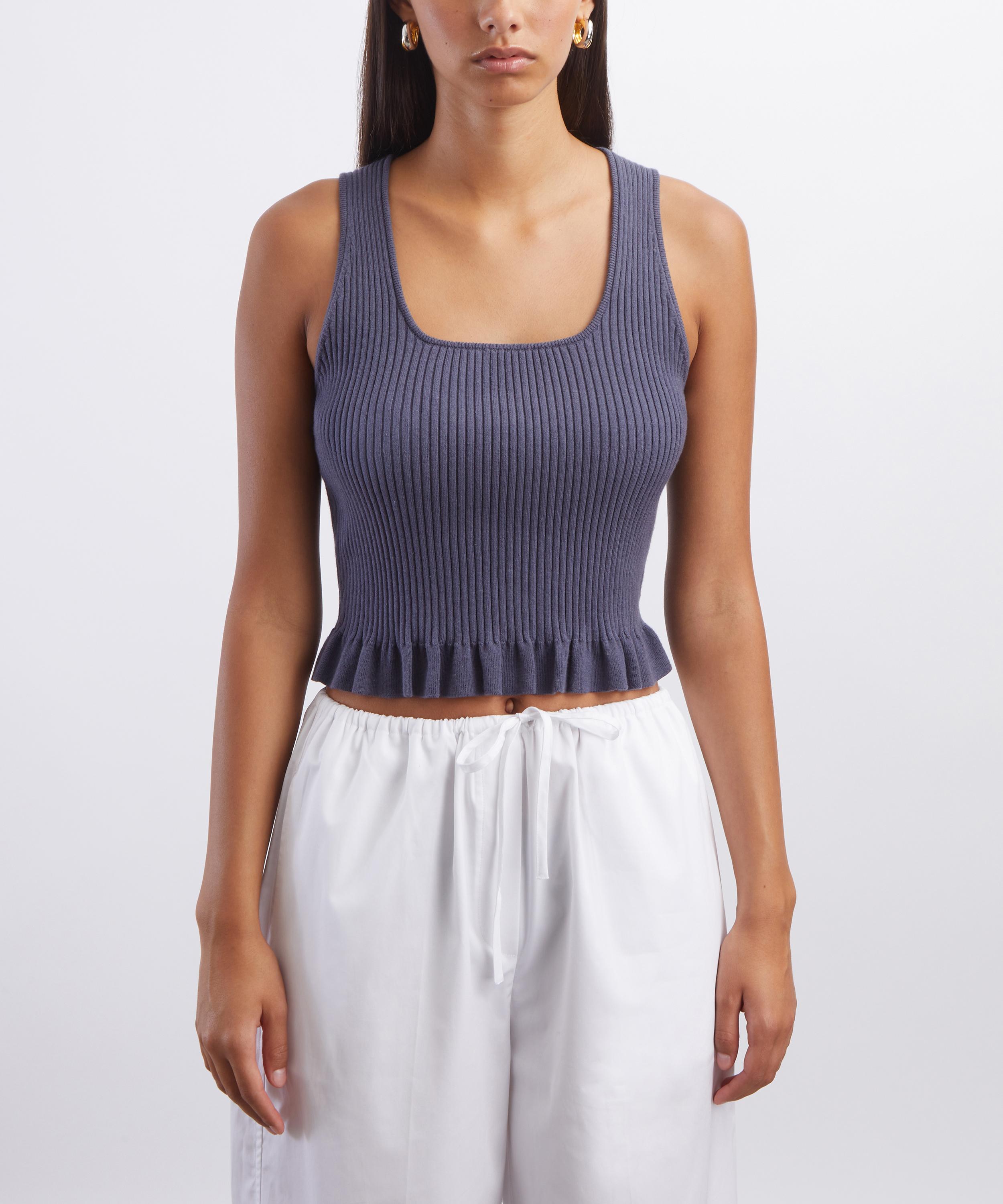 Paige - Bronwyn Pacific Blue Tank Top image number 2