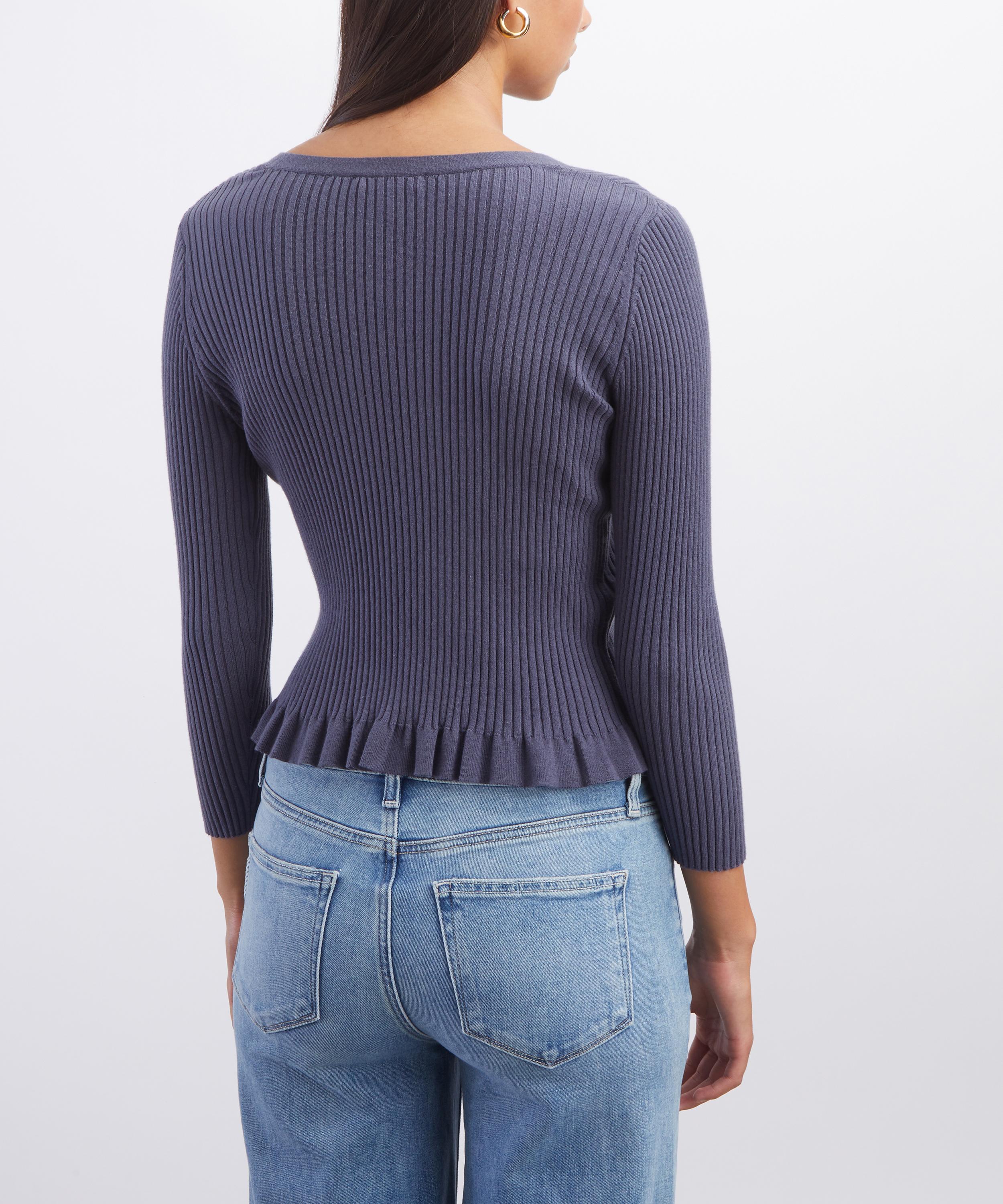 Paige - Royce Pacific Blue Cardigan image number 3