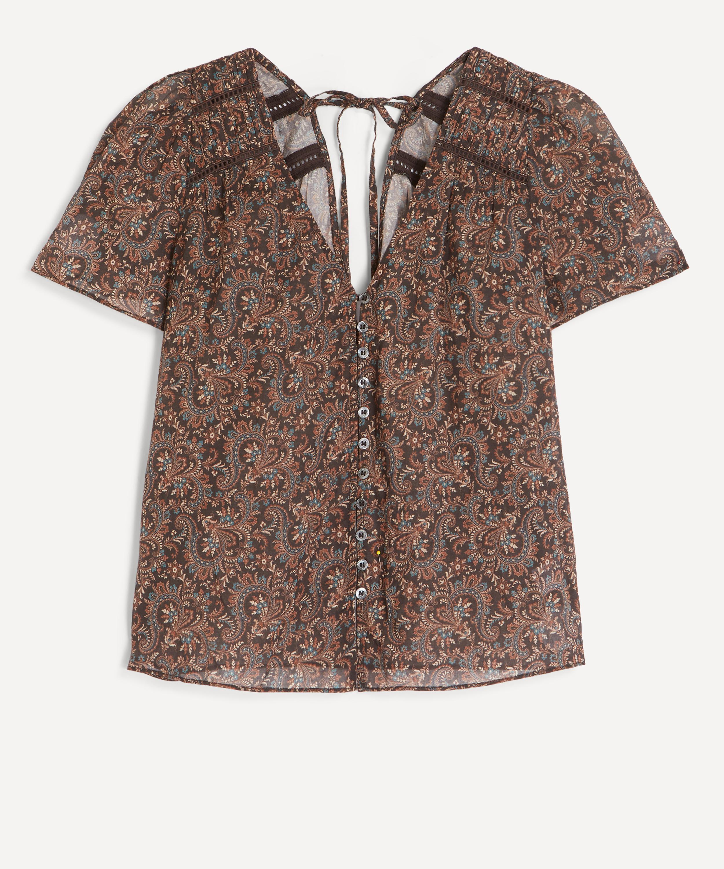 Paige - Elodie Dark Brown Top image number 0