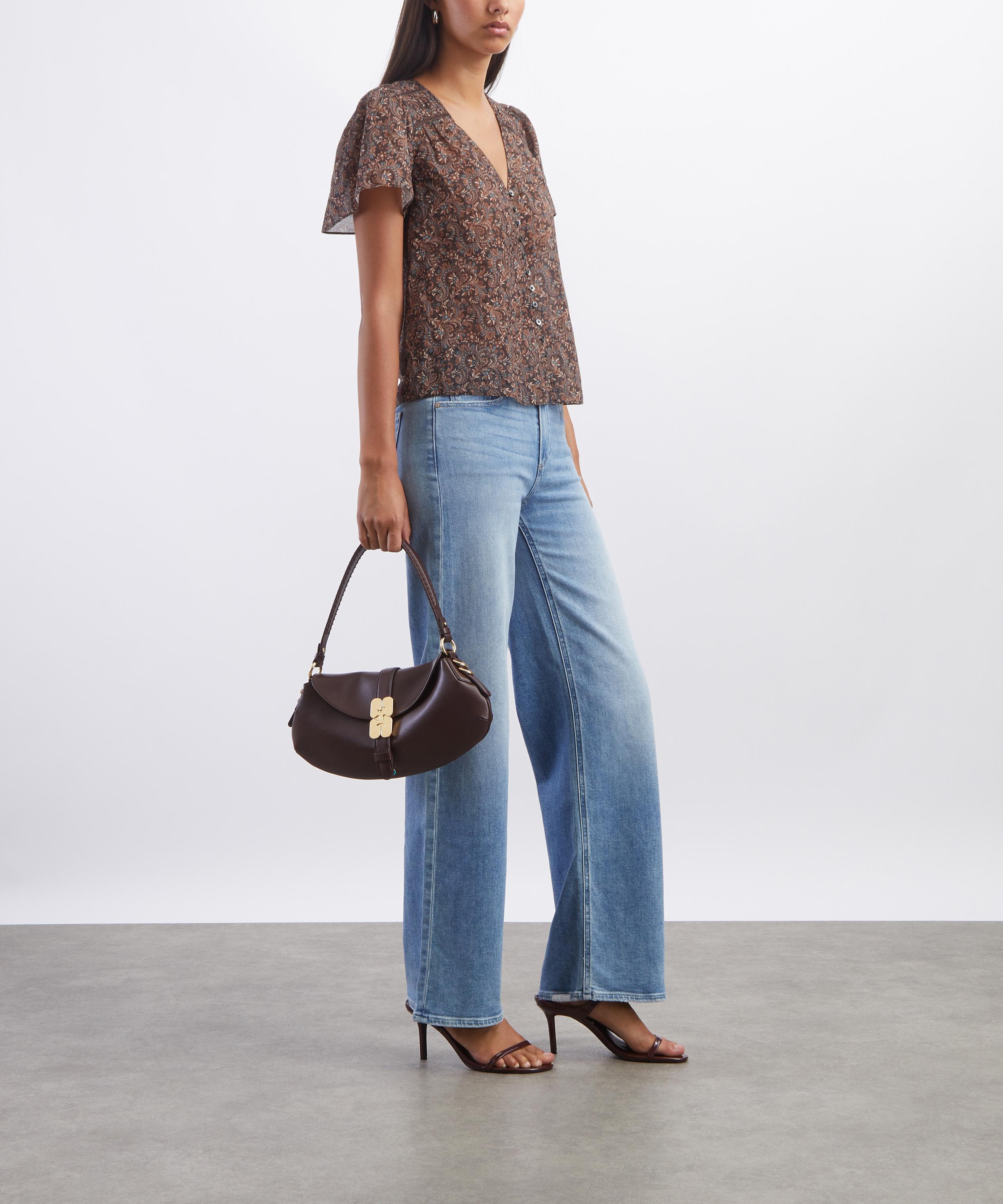Paige - Elodie Dark Brown Top image number 1