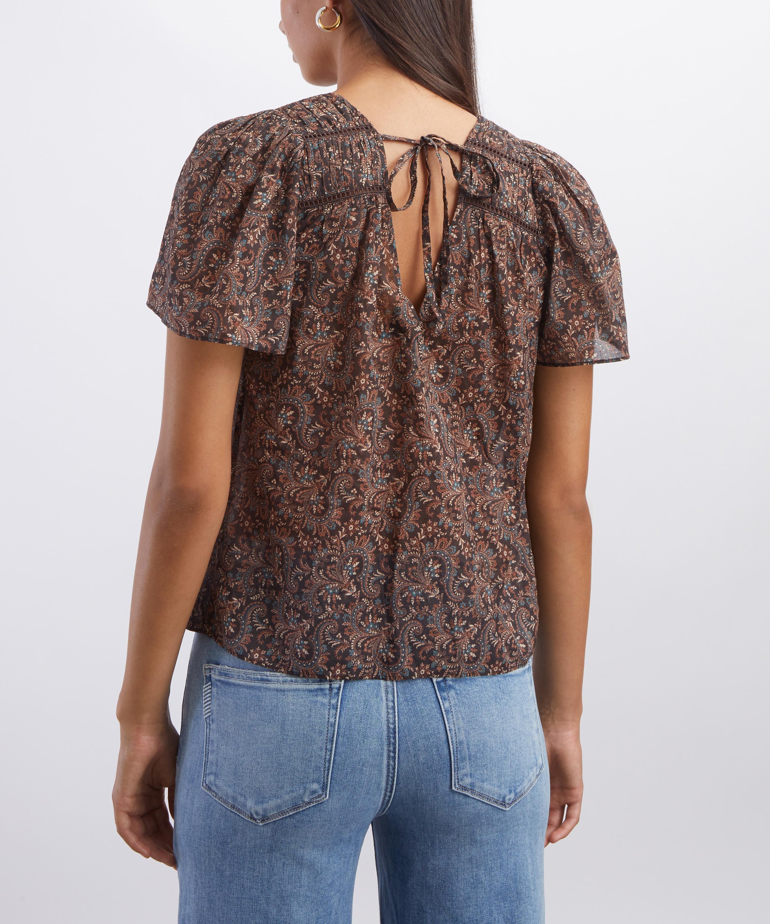 Paige - Elodie Dark Brown Top image number 3