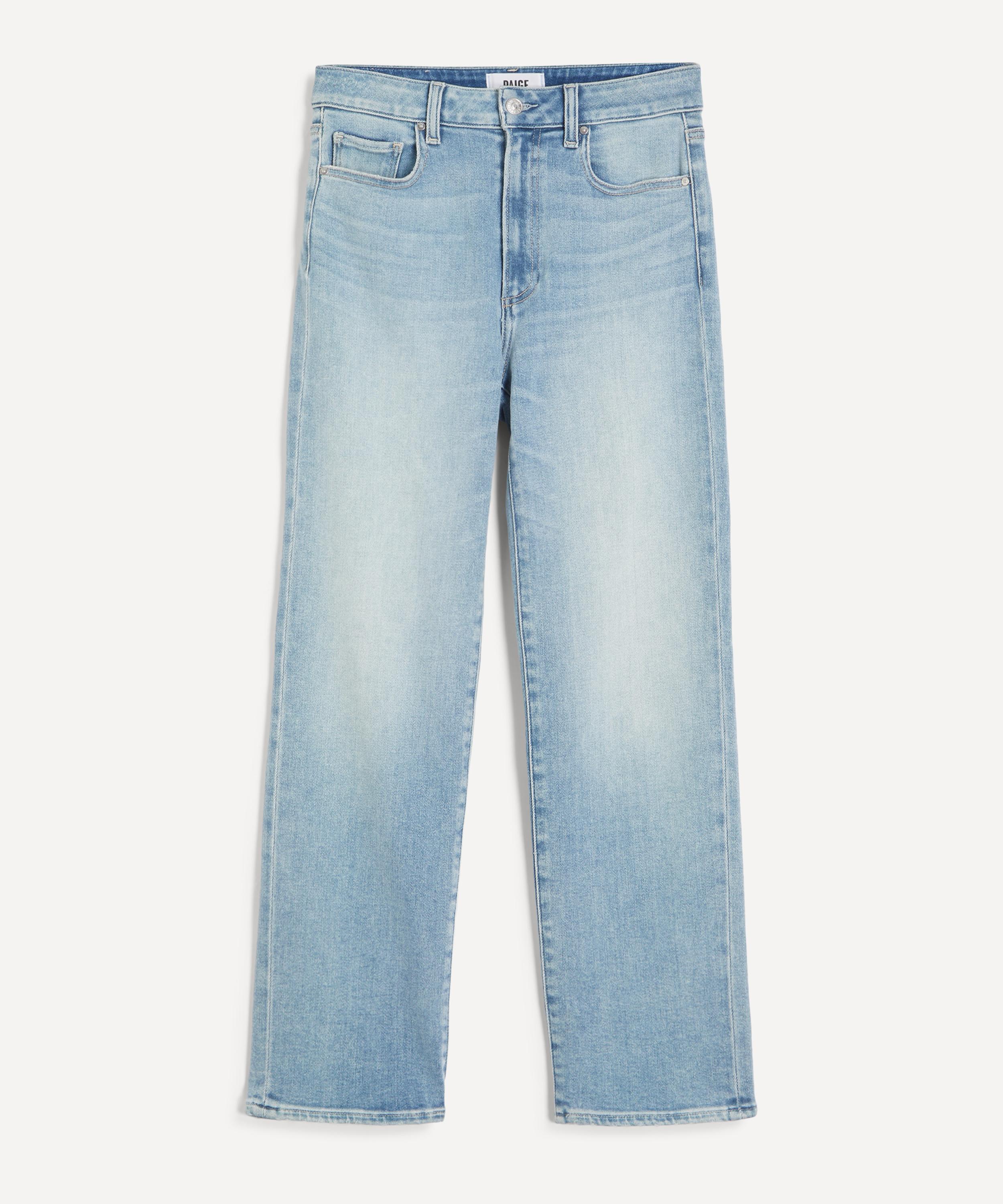 Paige - Stevie Crop Straight Jeans in Coliseum&nbsp;