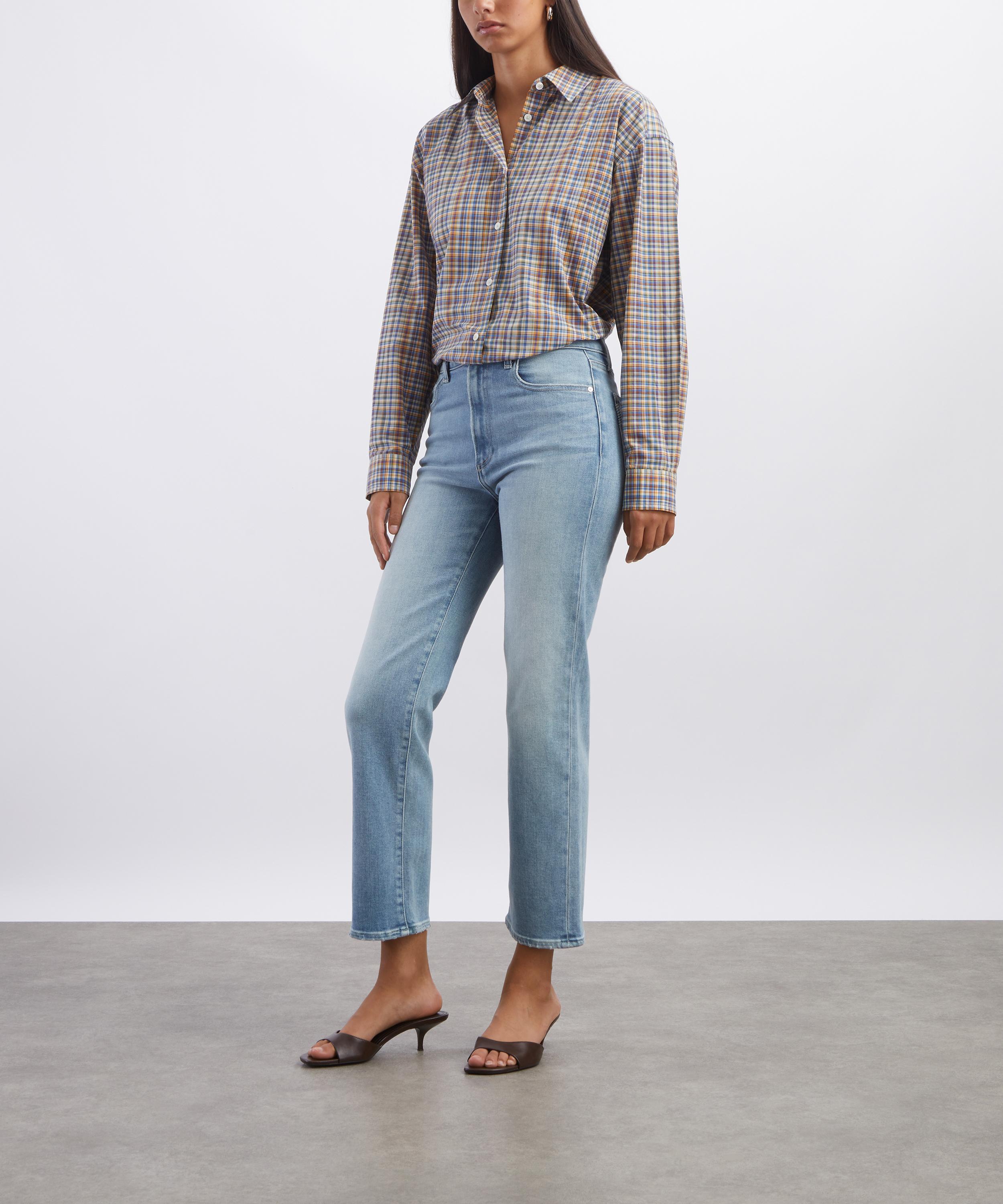 Paige - Stevie Crop Straight Jeans in Coliseum&nbsp; image number 1
