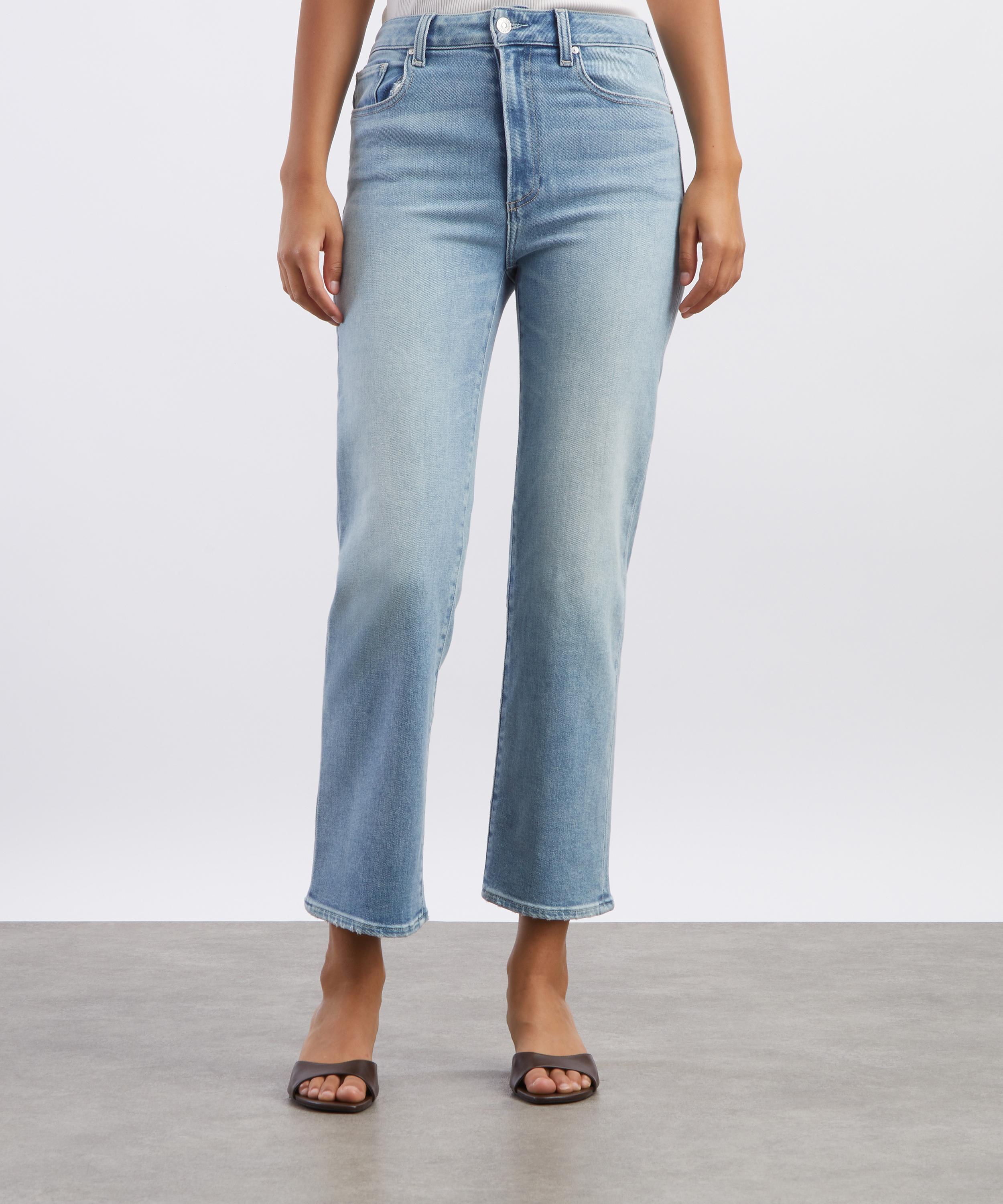 Paige - Stevie Crop Straight Jeans in Coliseum&nbsp; image number 2