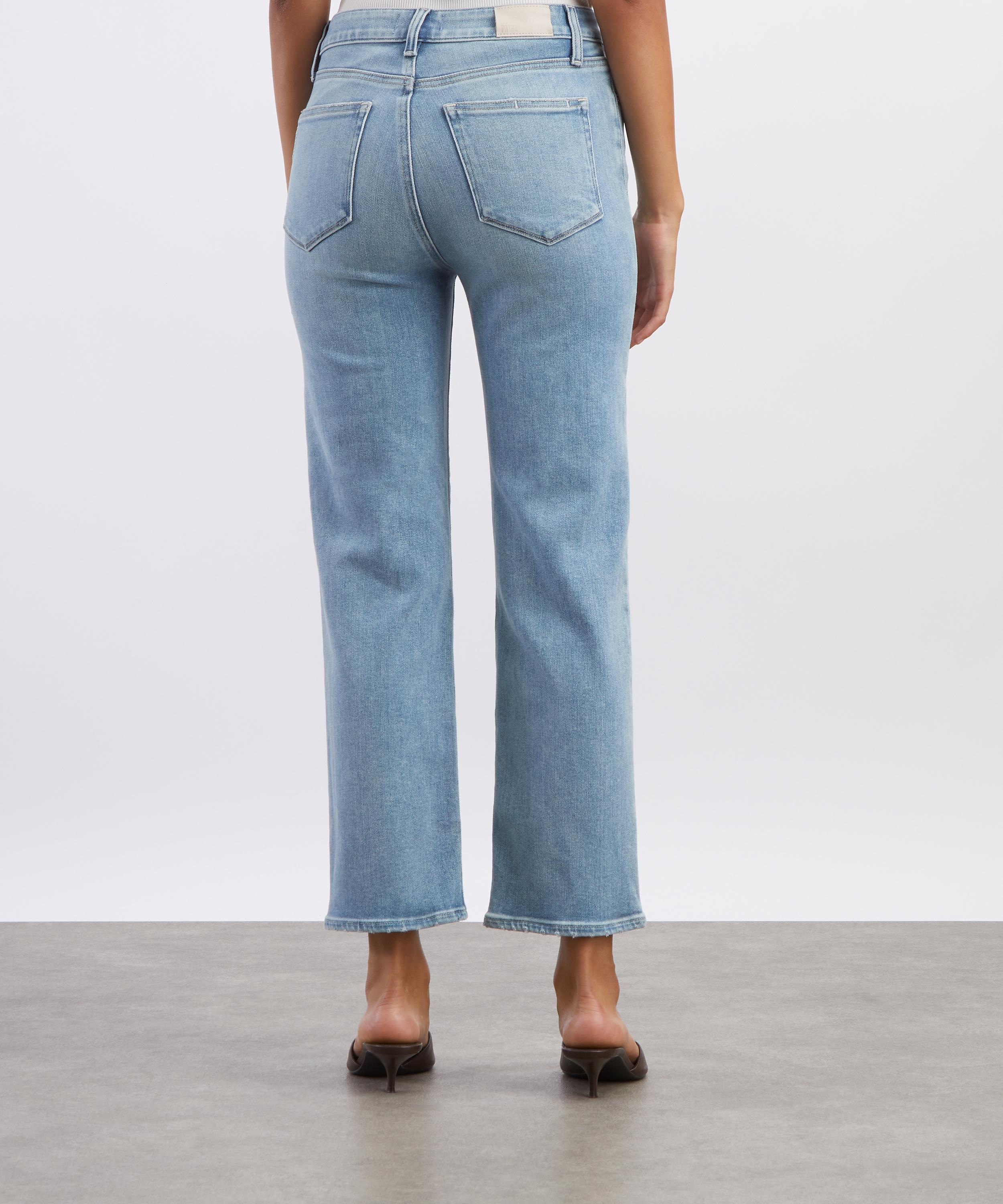 Paige - Stevie Crop Straight Jeans in Coliseum&nbsp; image number 3