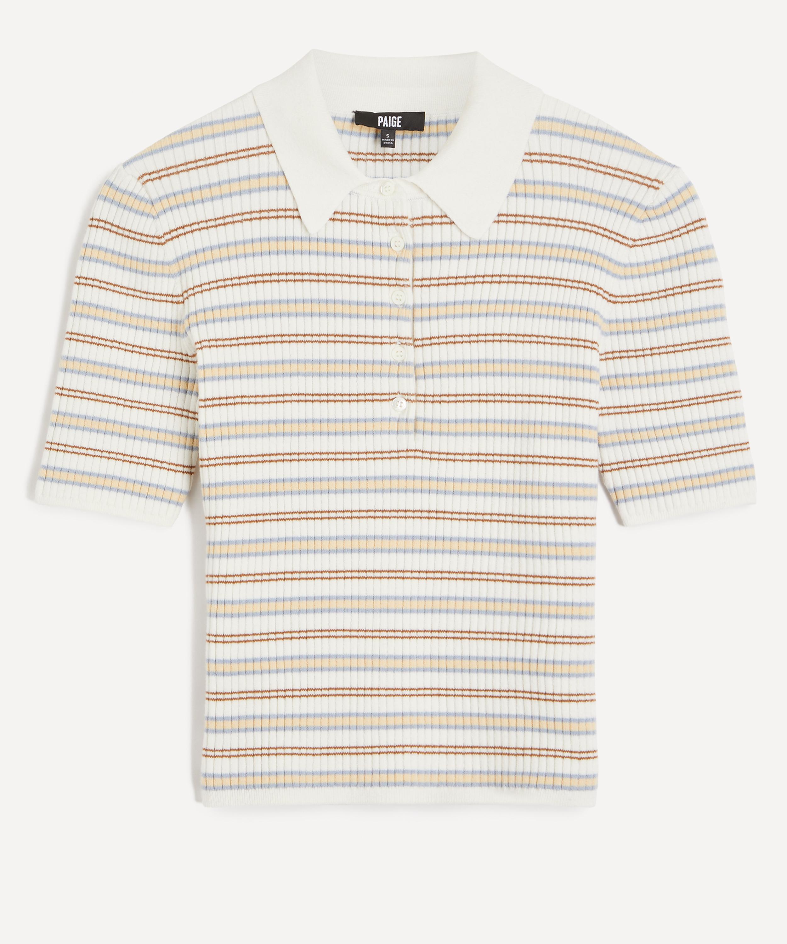 Paige - Summit Multi-Stripe Top image number 0