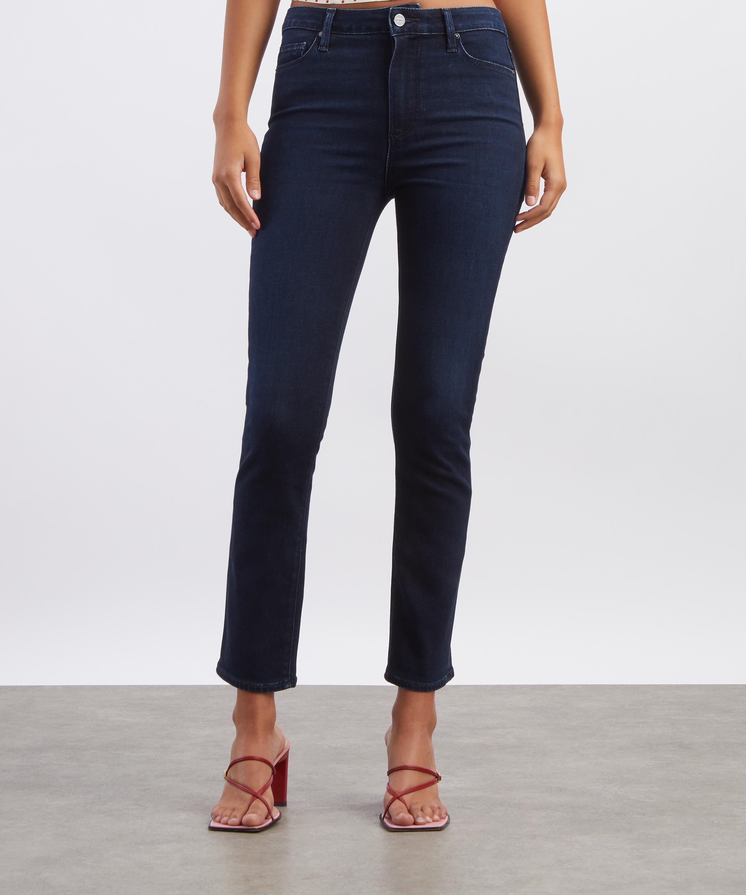 Paige - Cindy Straight Jeans in Forum image number 2