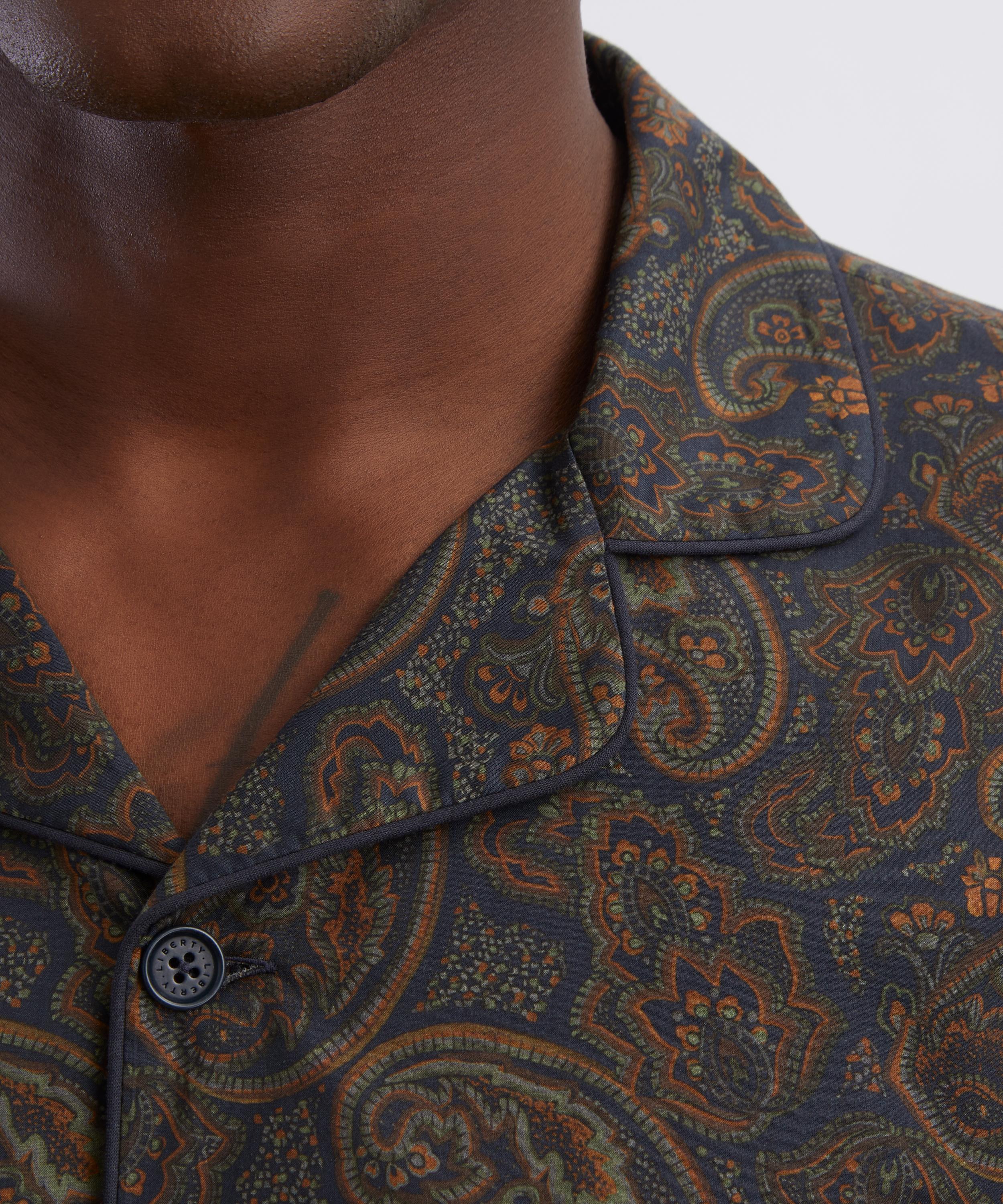 Liberty - Paisley Cloud Classic Pyjama Set image number 4
