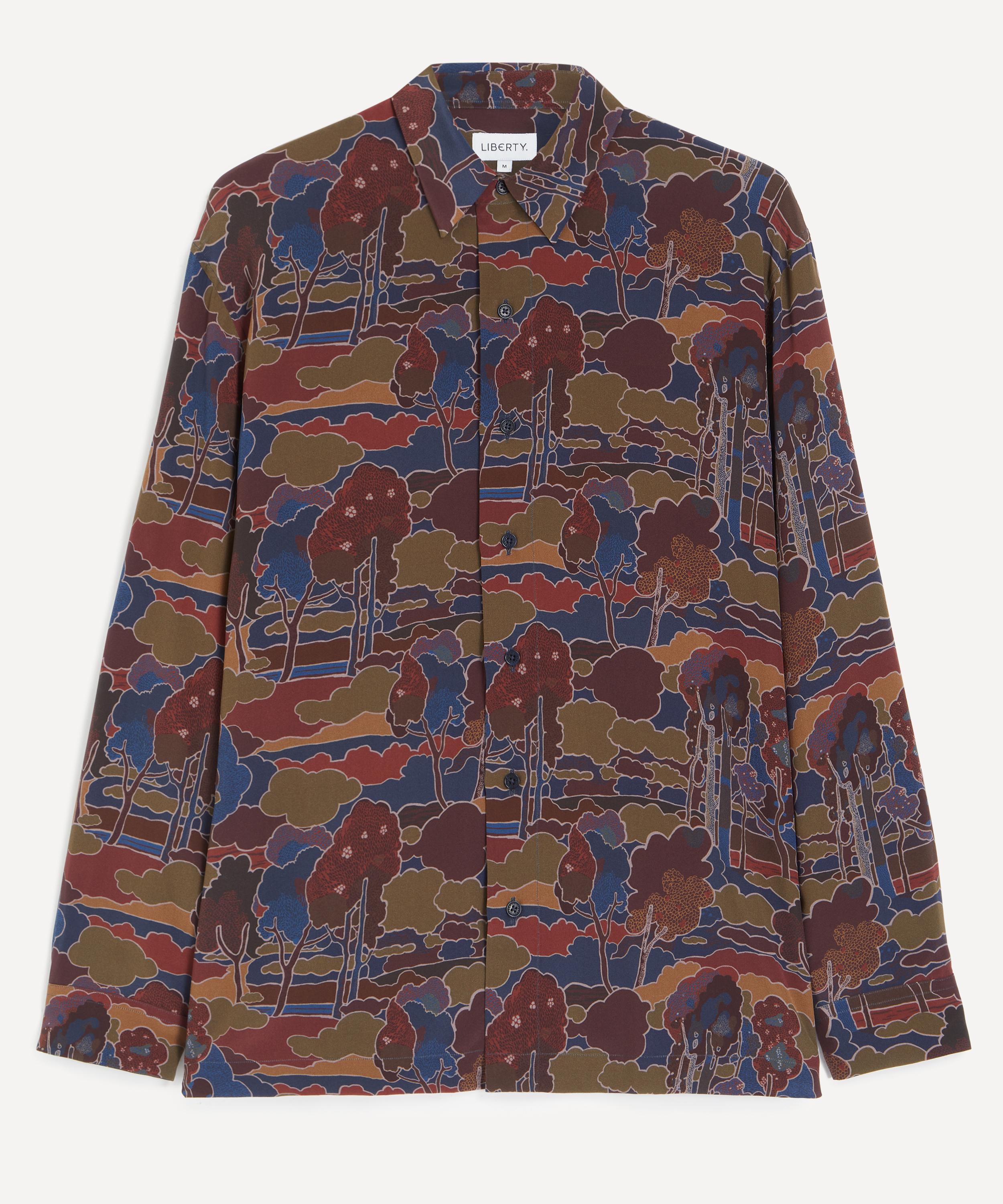 Liberty - Silk Classic Fit Shirt in Prospect Road