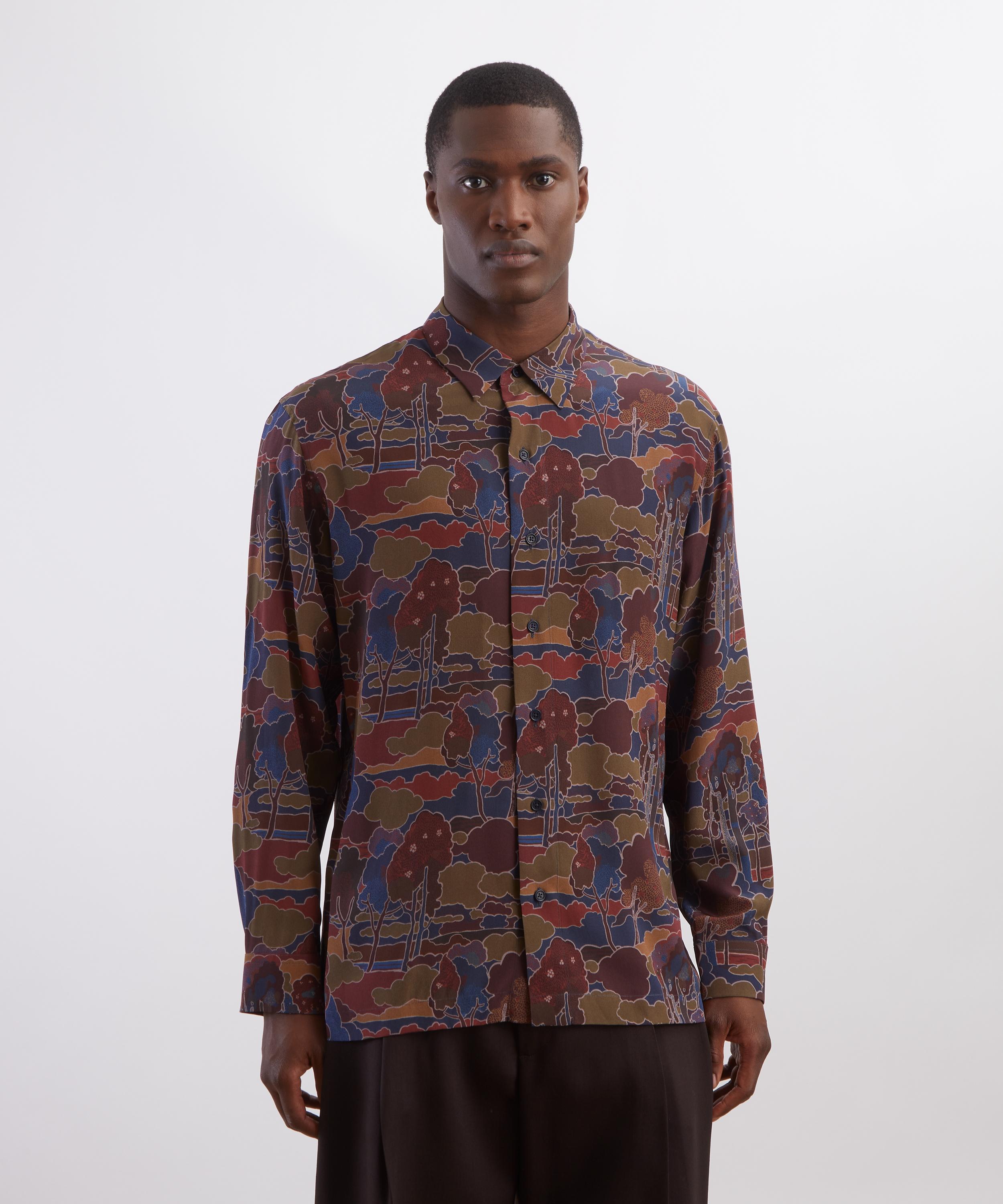 Liberty - Silk Classic Fit Shirt in Prospect Road image number 2