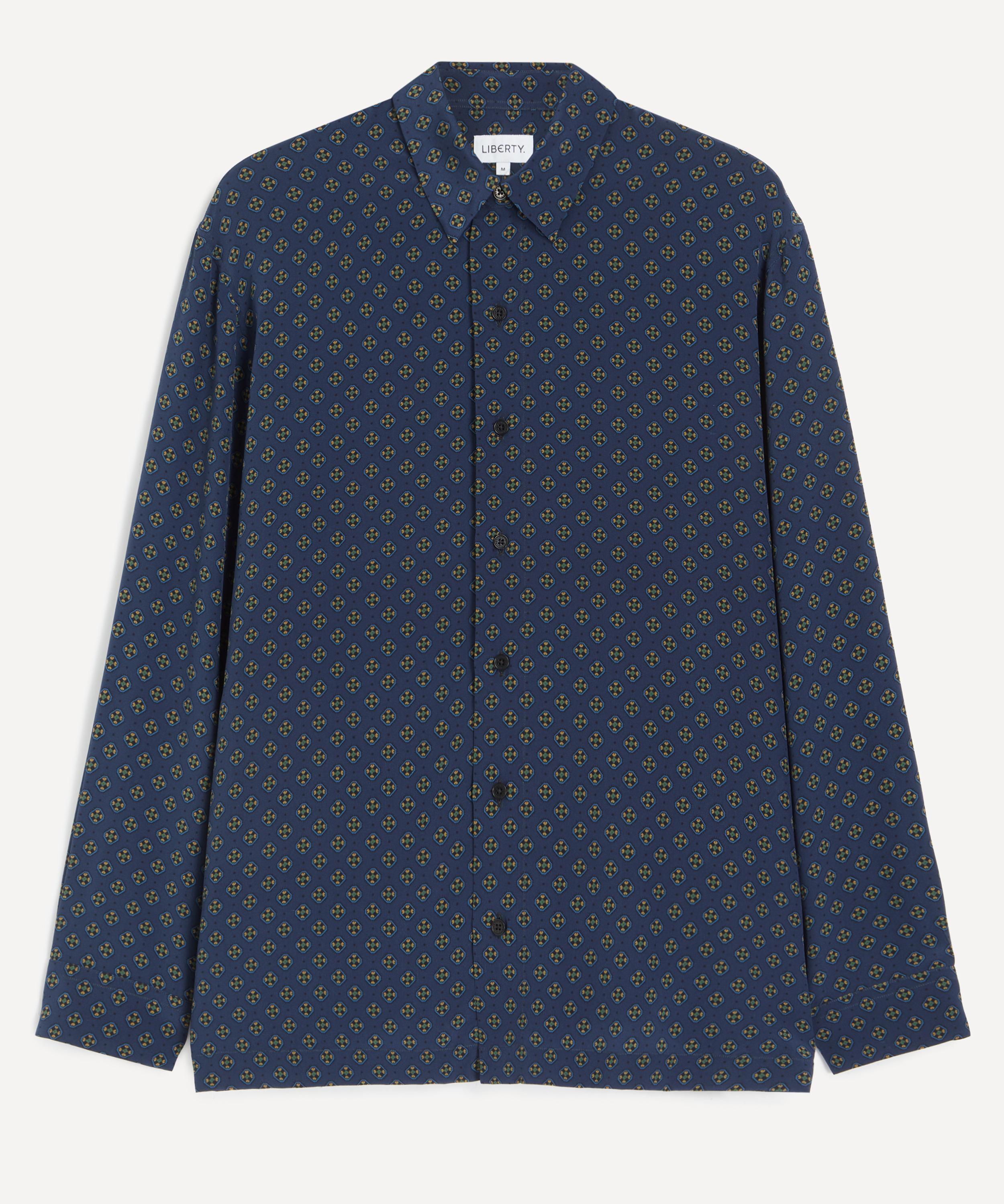 Liberty - Silk Classic Fit Shirt in Arthur&rsquo;s Geometric