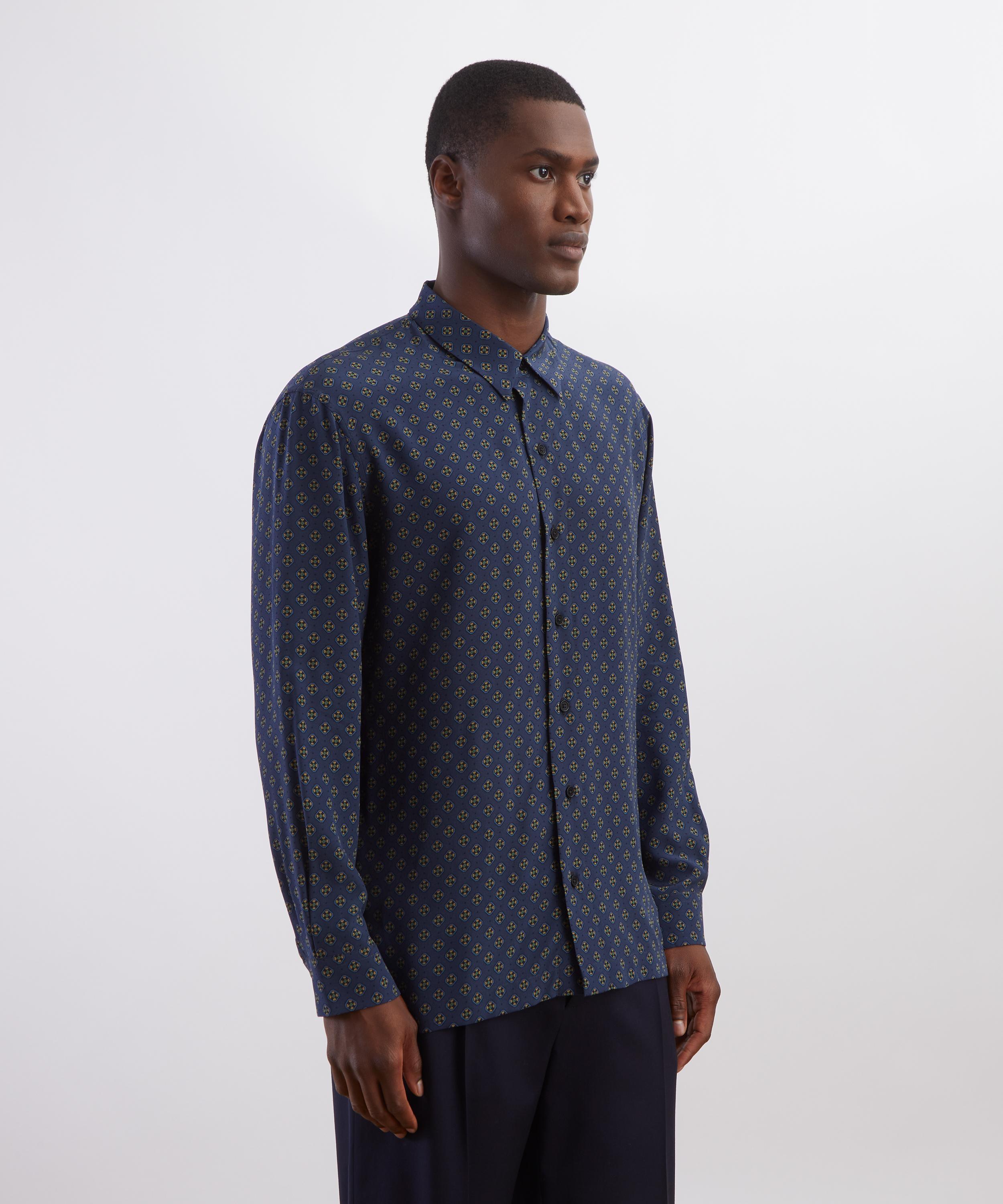 Liberty - Silk Classic Fit Shirt in Arthur&rsquo;s Geometric image number 2