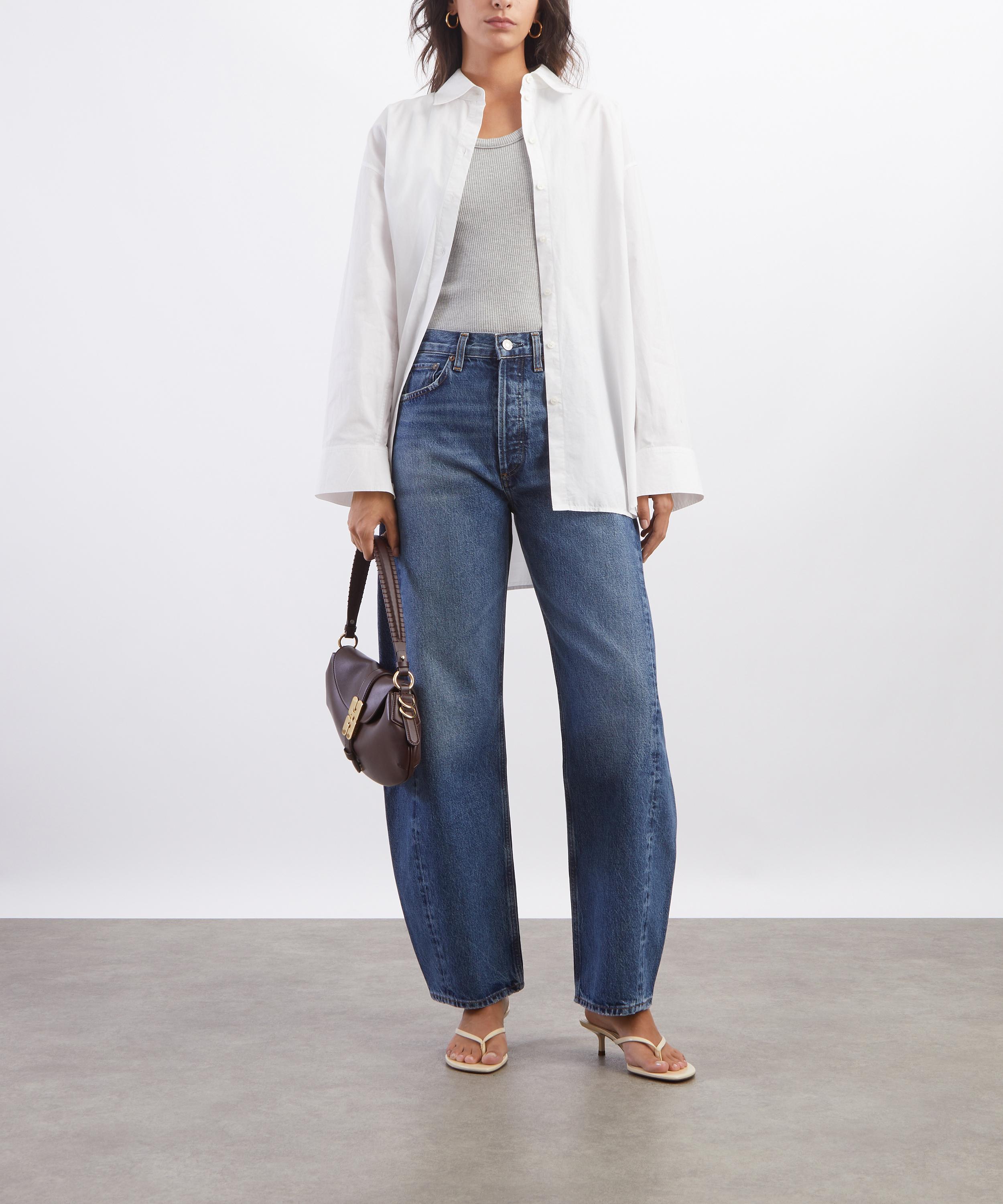 AGOLDE - Harper Straight Jeans in River image number 1
