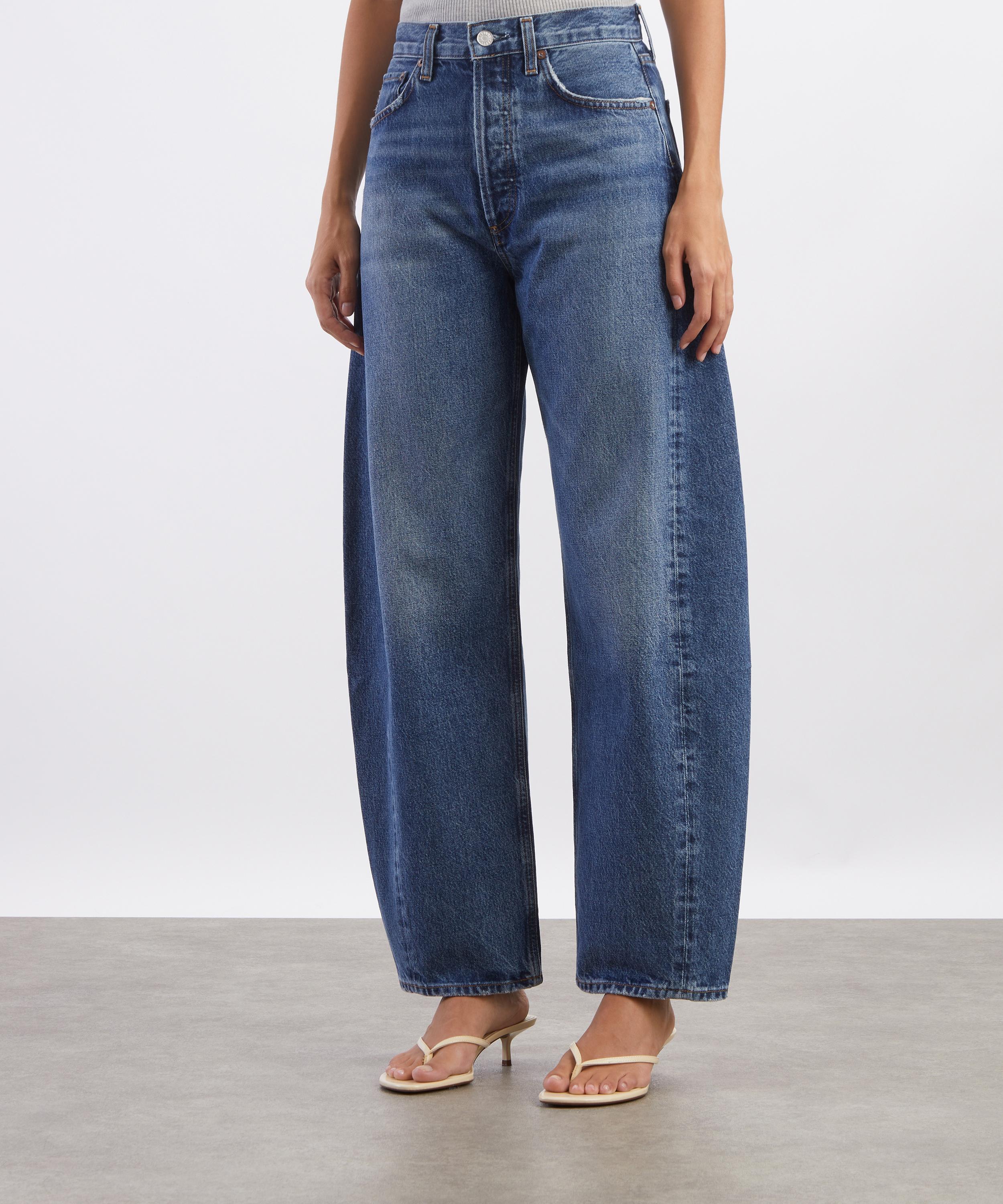 AGOLDE - Harper Straight Jeans in River image number 2