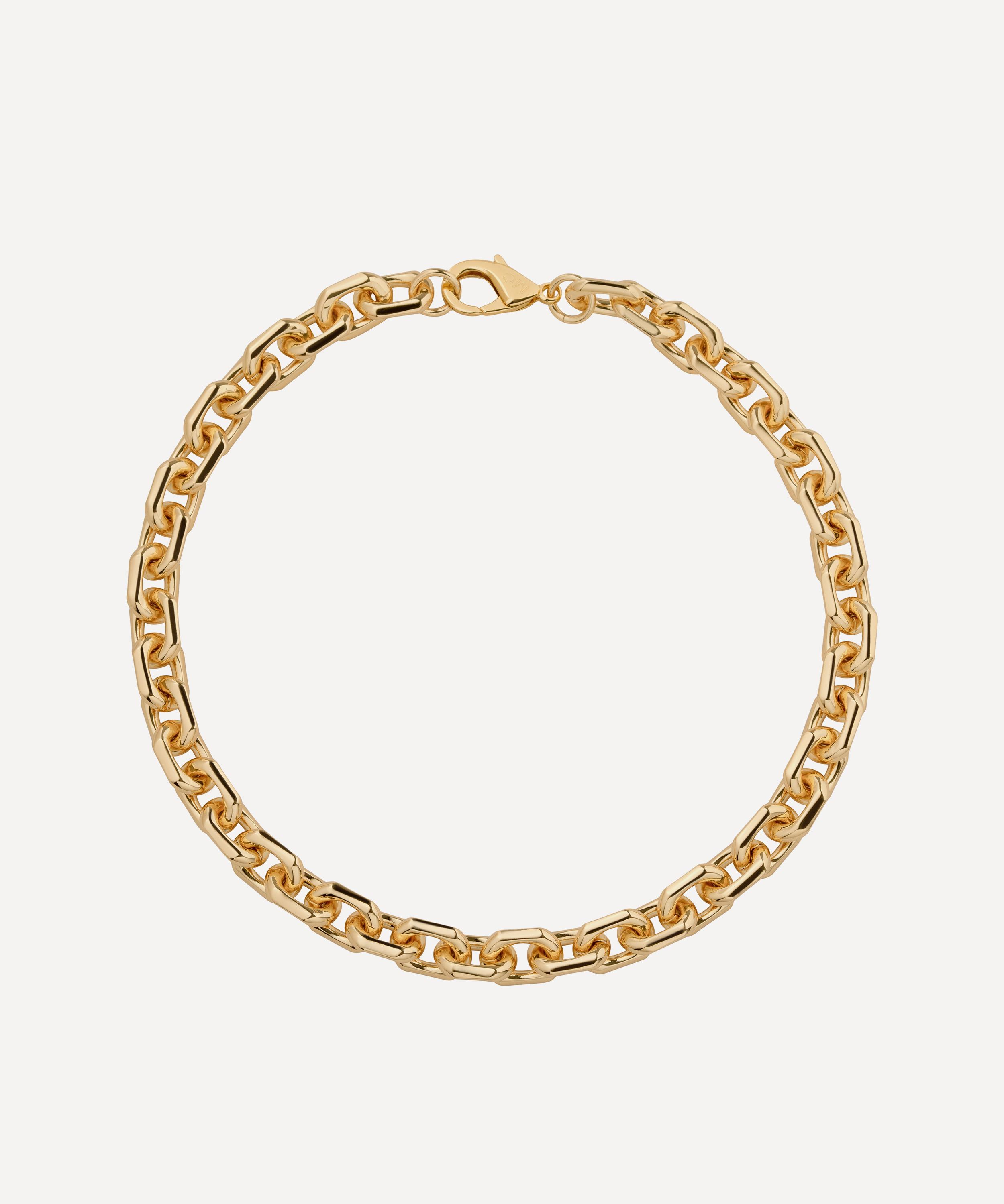 Martha Calvo - 14ct Gold-Plated Soho Chain Necklace