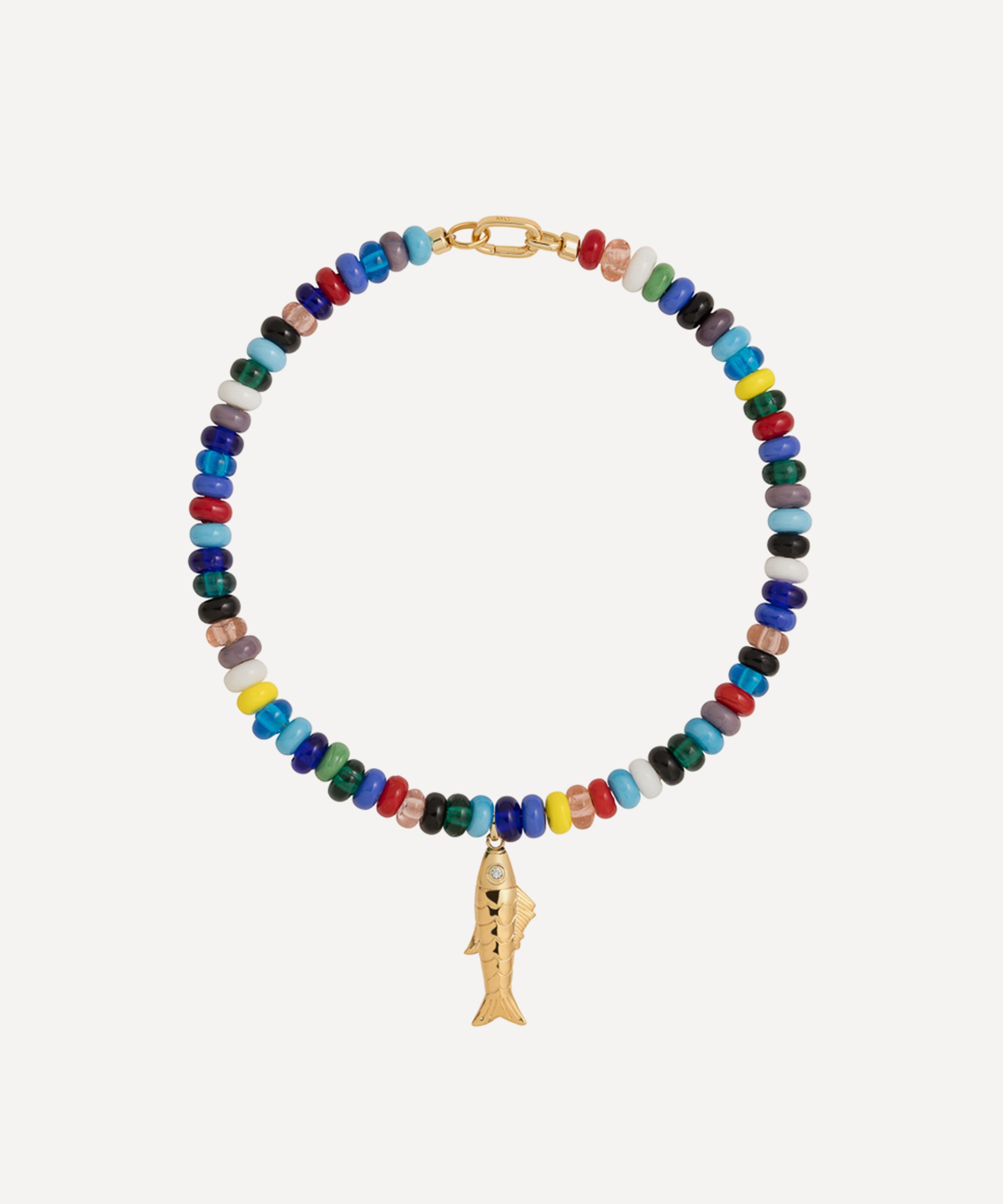 Martha Calvo - 14ct Gold-Plated Marina Pendant Necklace