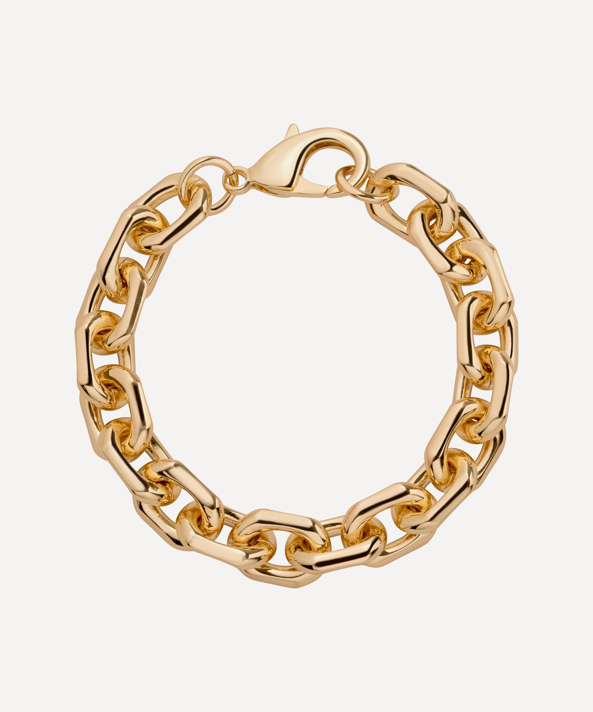 Martha Calvo - 14ct Gold-Plated Soho Chain Bracelet