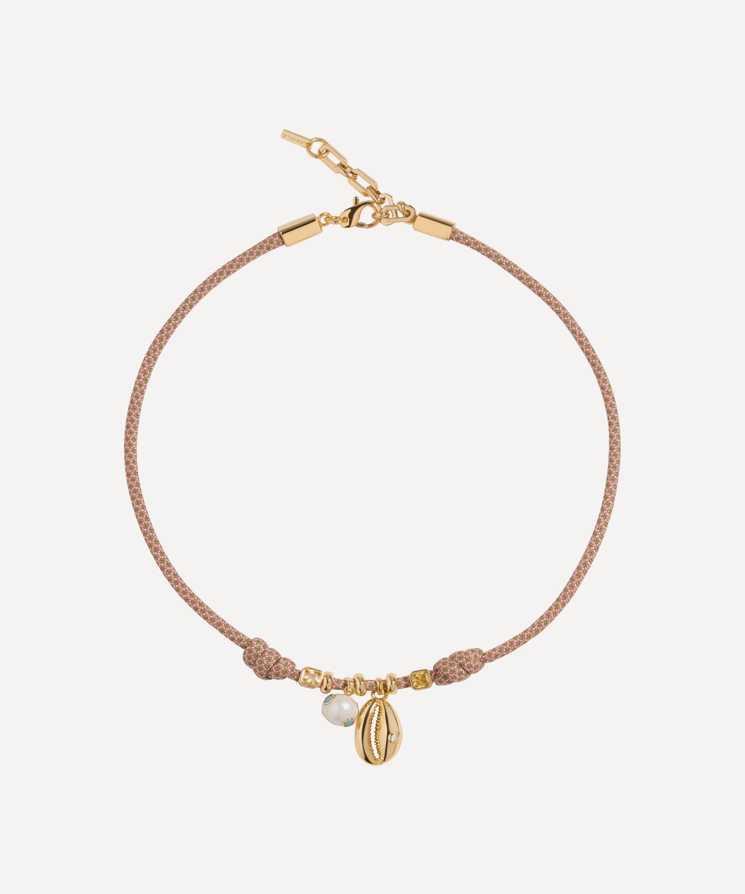 Martha Calvo - 14ct Gold-Plated Kaia Pendant Necklace