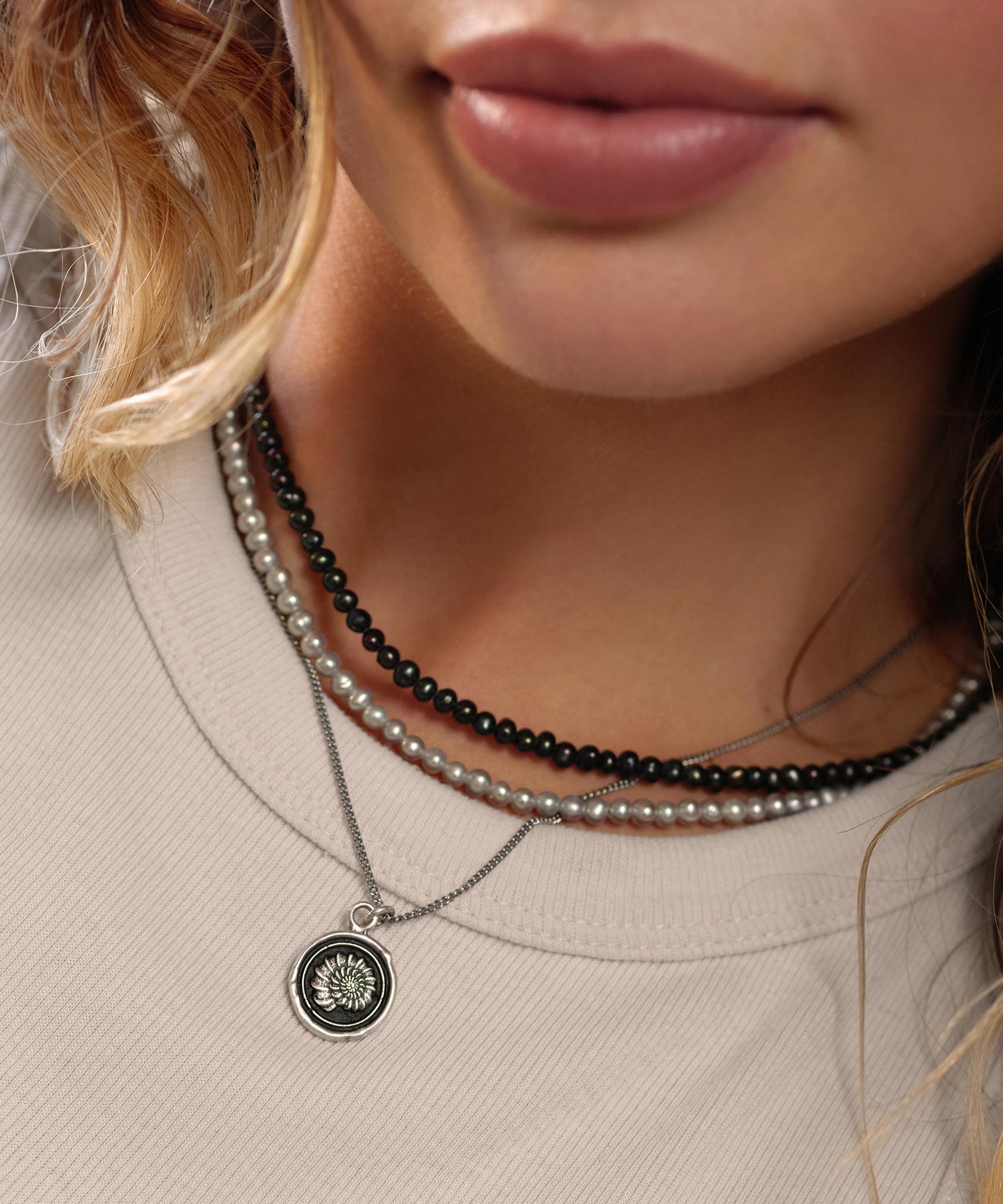 Pyrrha - Sterling Silver Becoming Talisman Necklace image number 3