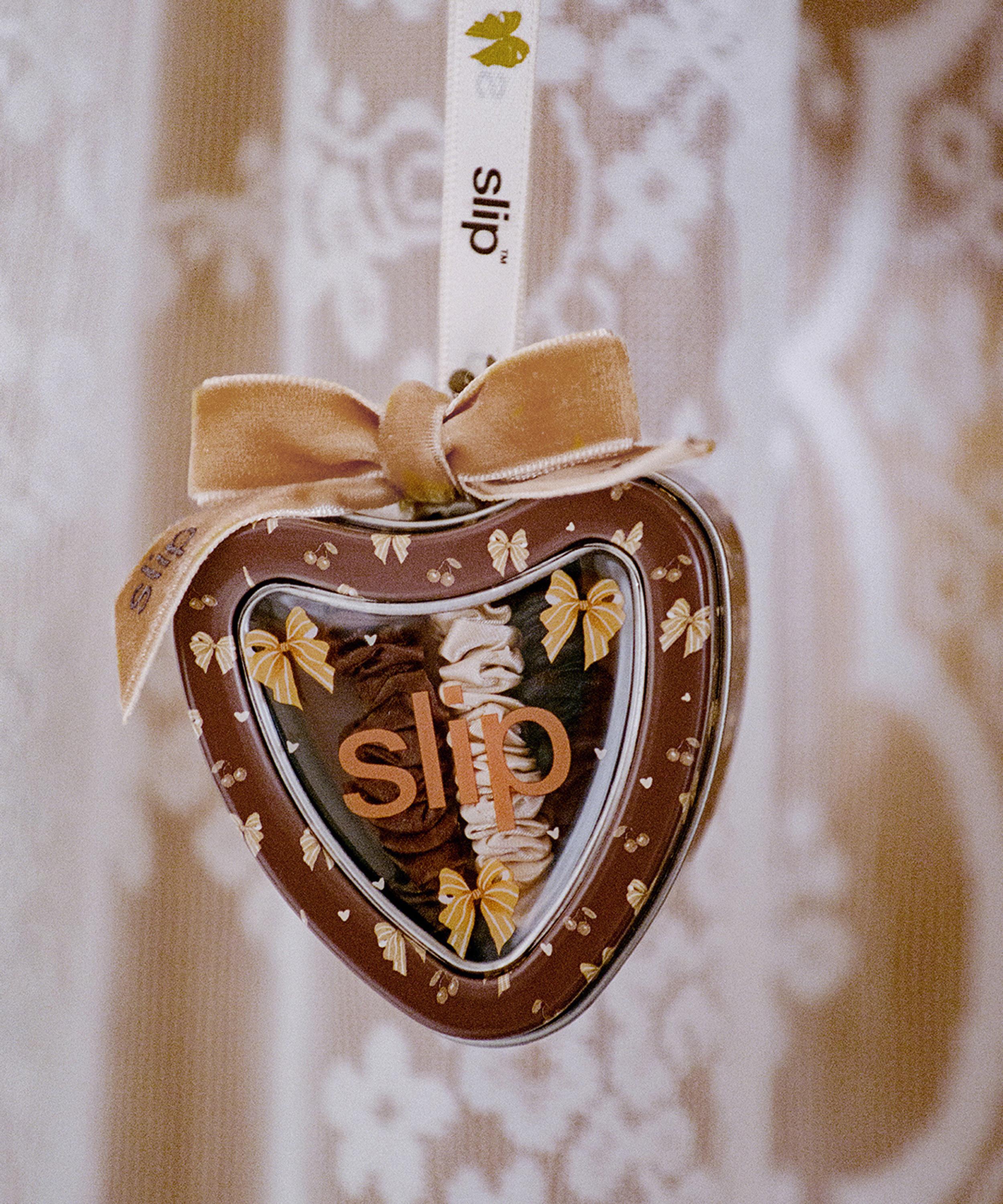Slip - Betty Silk Skinny Scrunchie Trio Ornament image number 5