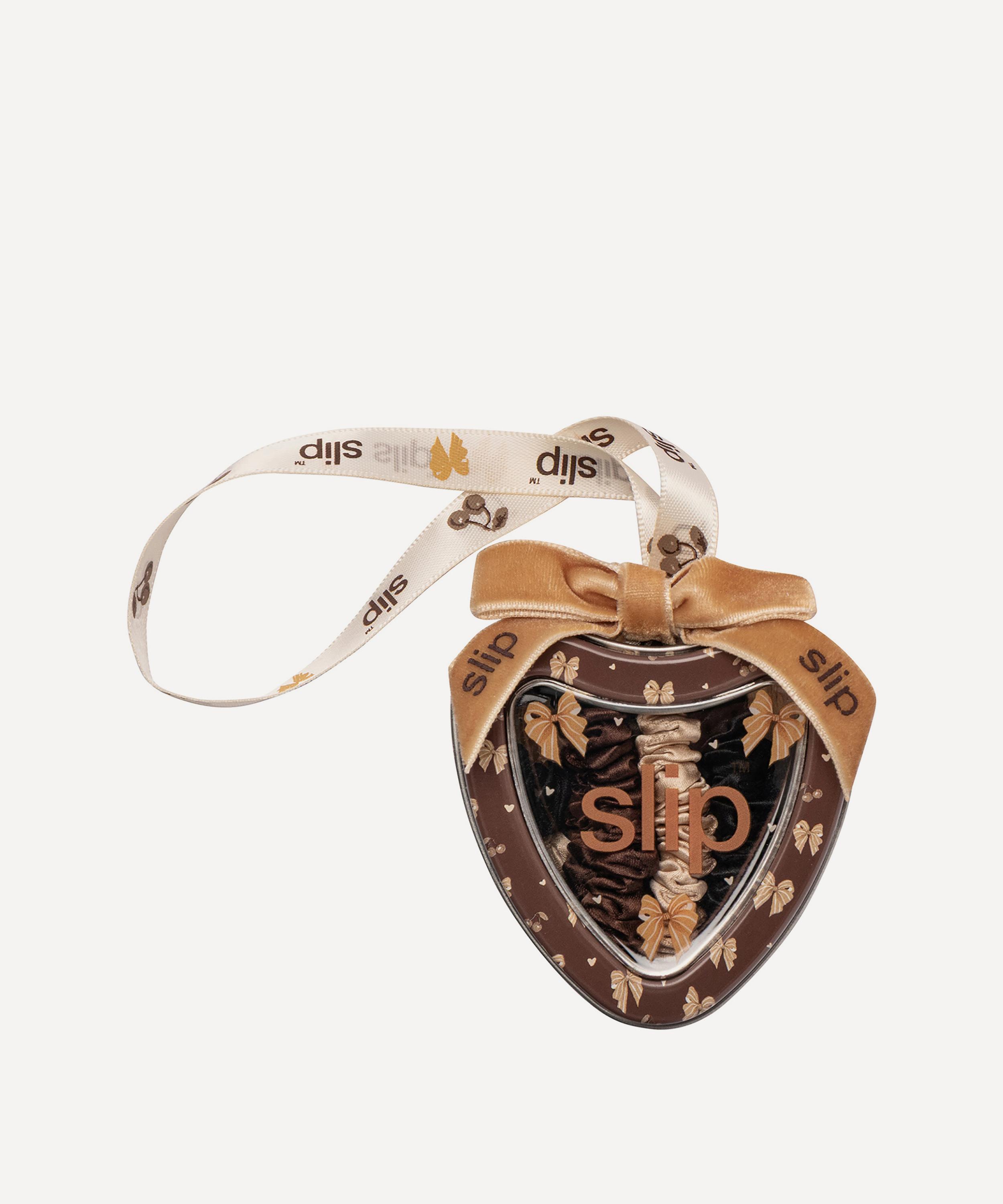 Slip - Betty Silk Skinny Scrunchie Trio Ornament image number 6