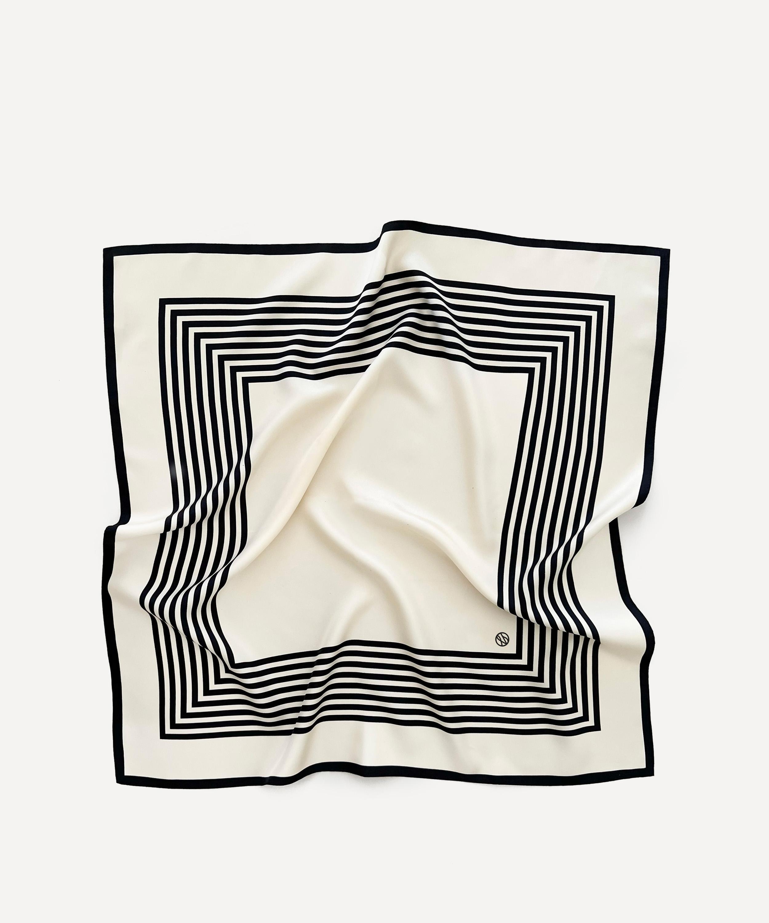 Le Scarf - Silk Scarf No.1 Stripes 90cm image number 0
