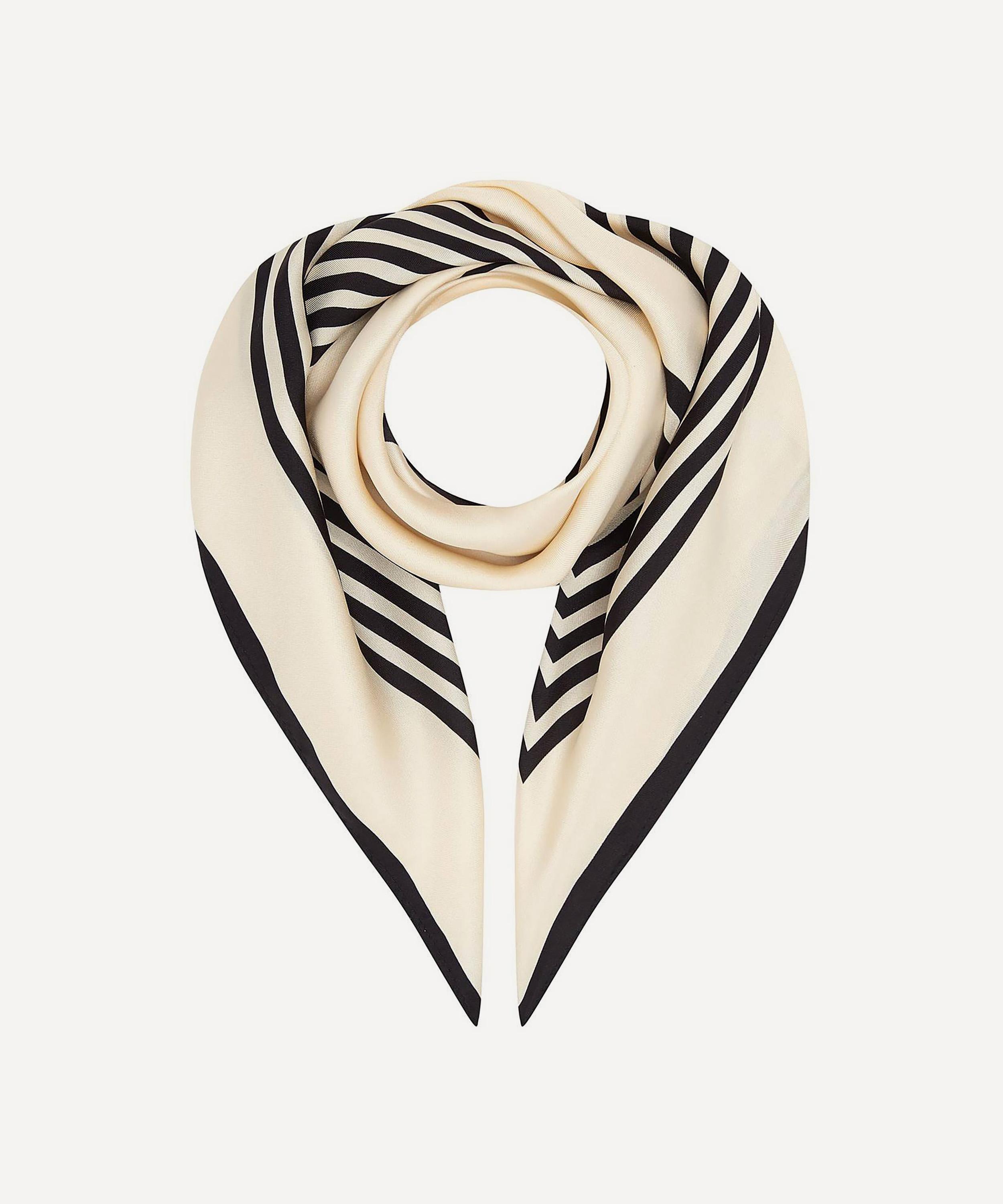 Le Scarf - Silk Scarf No.1 Stripes 90cm image number 2