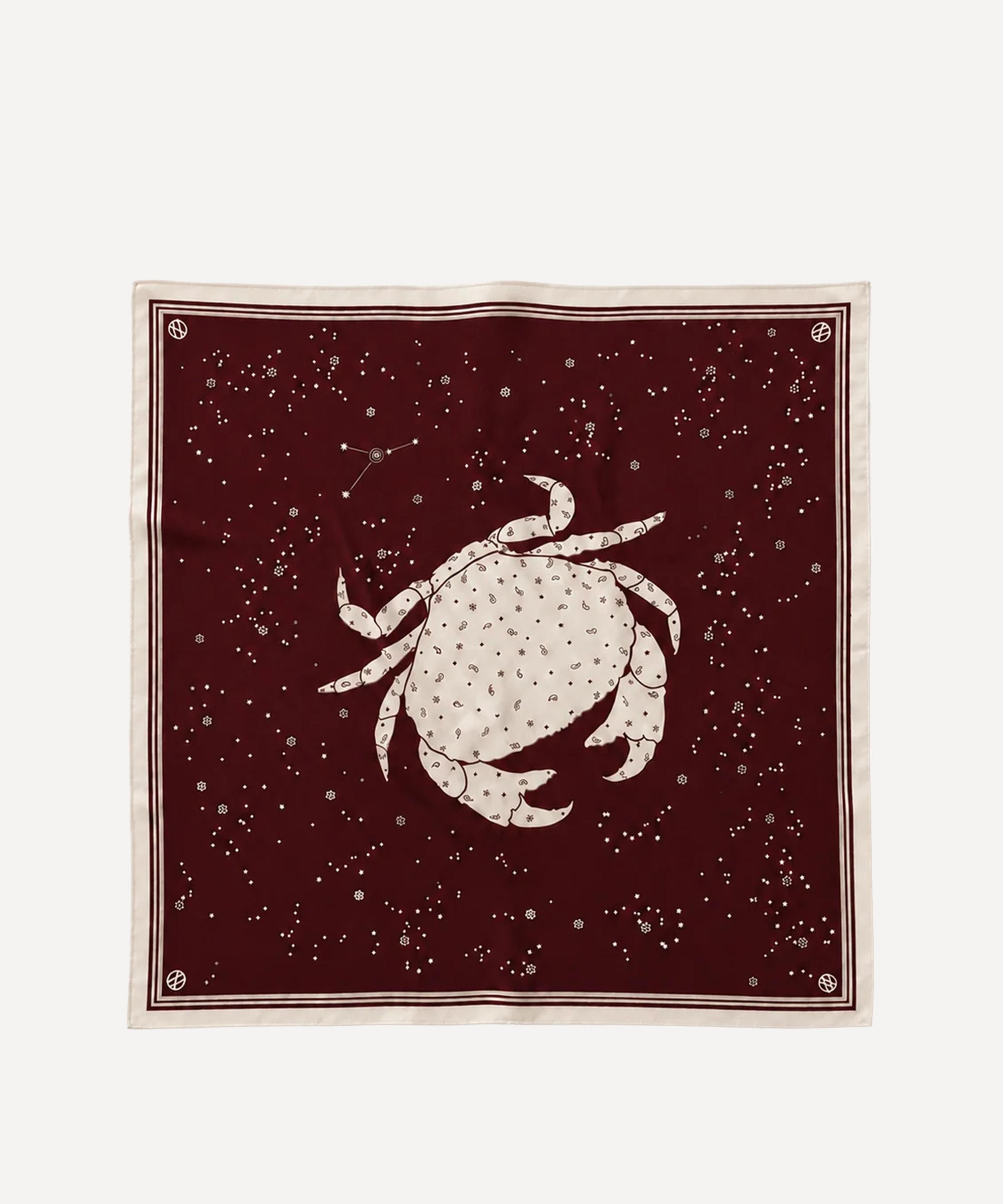 Le Scarf - Silk Scarf Zodiac Cancer 65cm image number 0