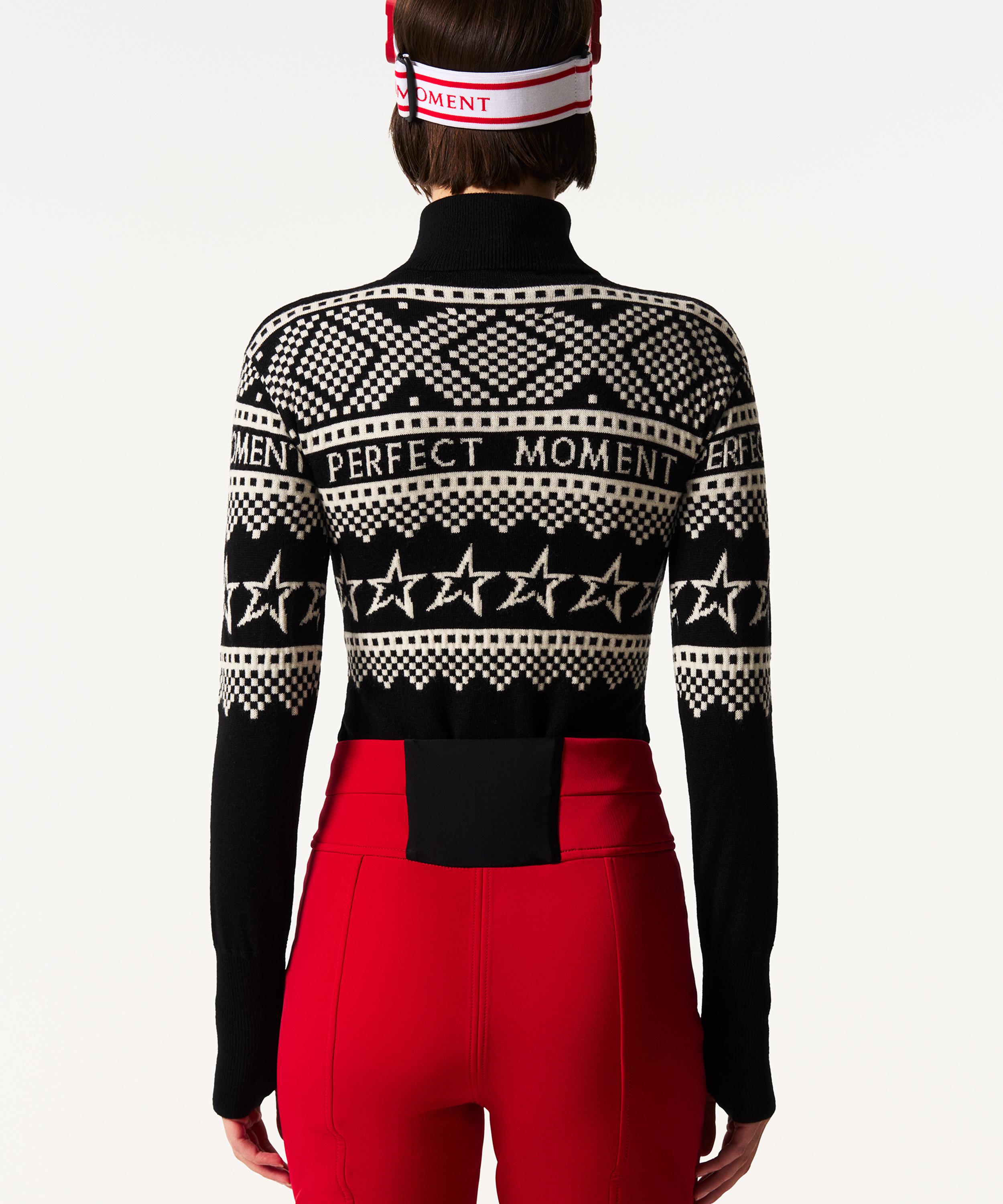 Perfect Moment - Intarsia-Knit Holiday Bodysuit image number 2