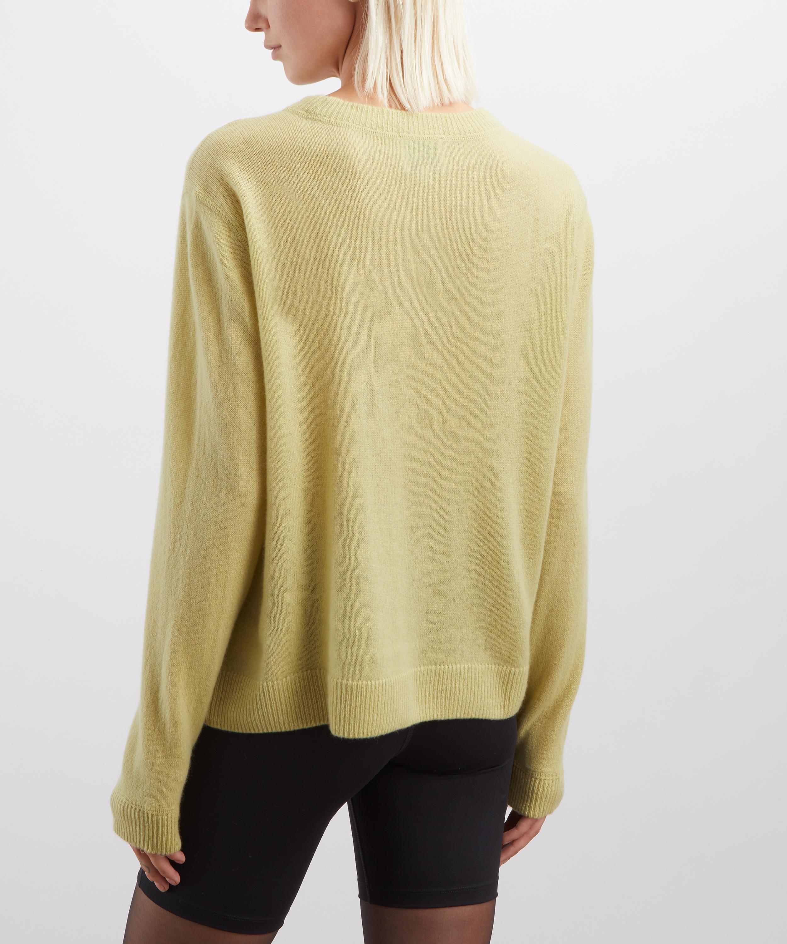 Reformation - Cashmere Boyfriend Jumper in Navy image number 3