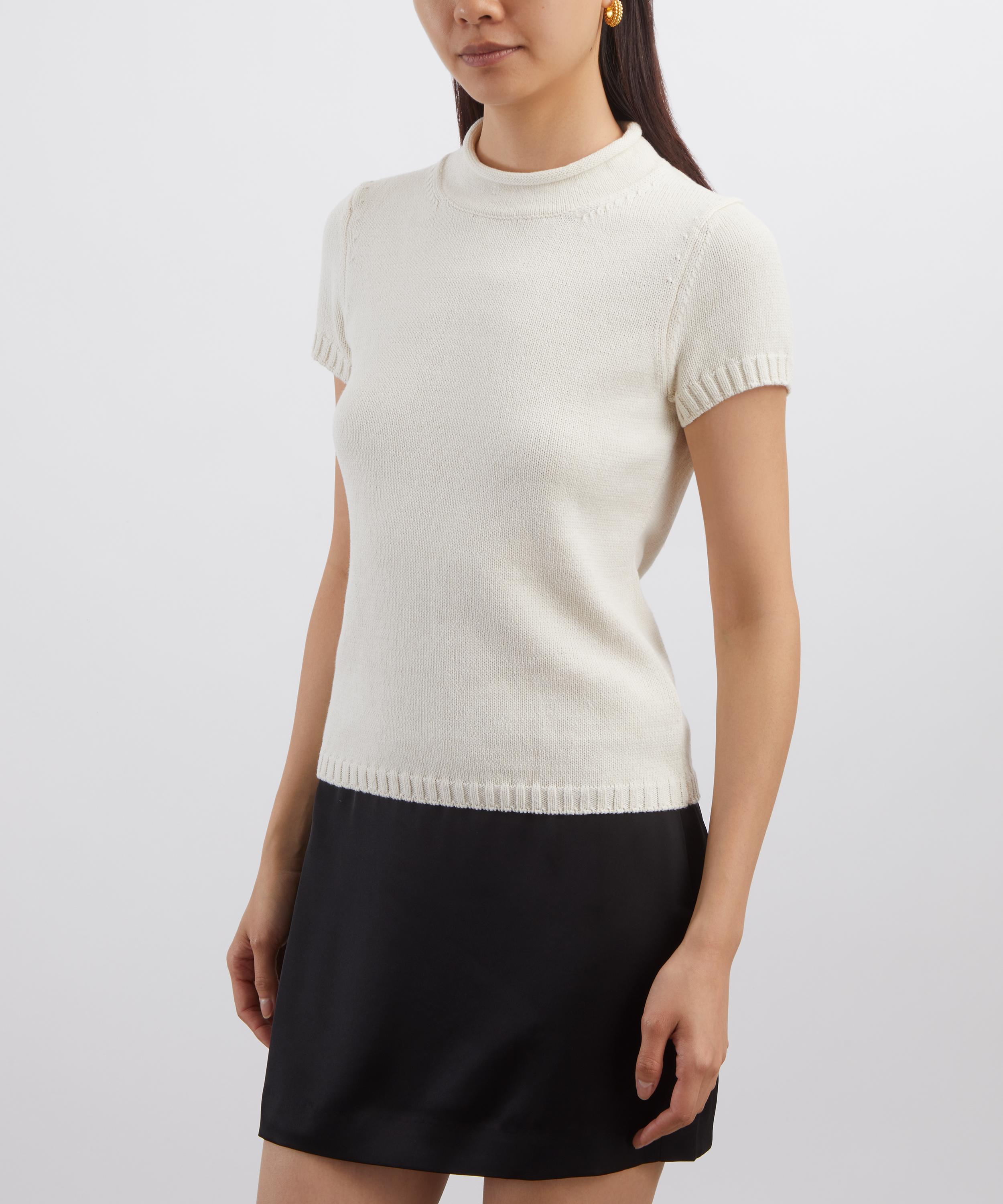 Reformation - Solene Cotton Sweater T-Shirt image number 2