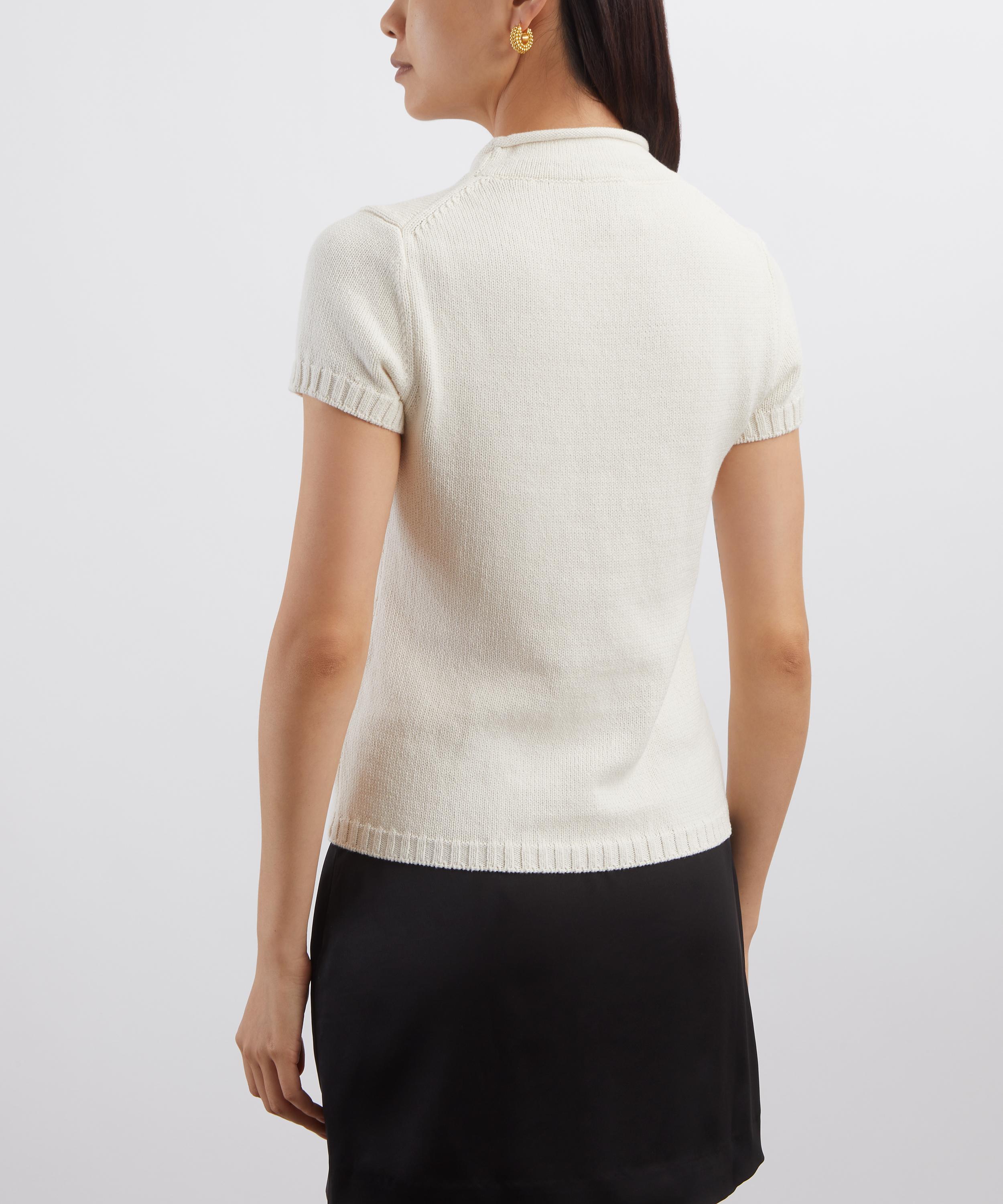 Reformation - Solene Cotton Sweater T-Shirt image number 3