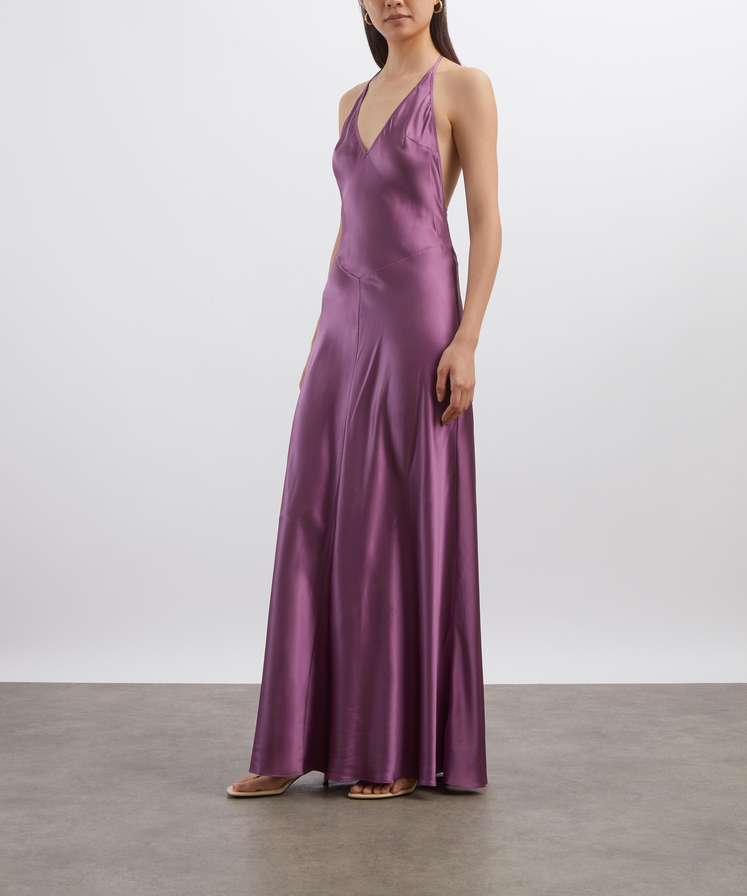 Reformation - Lara Silk Maxi Dress image number 2
