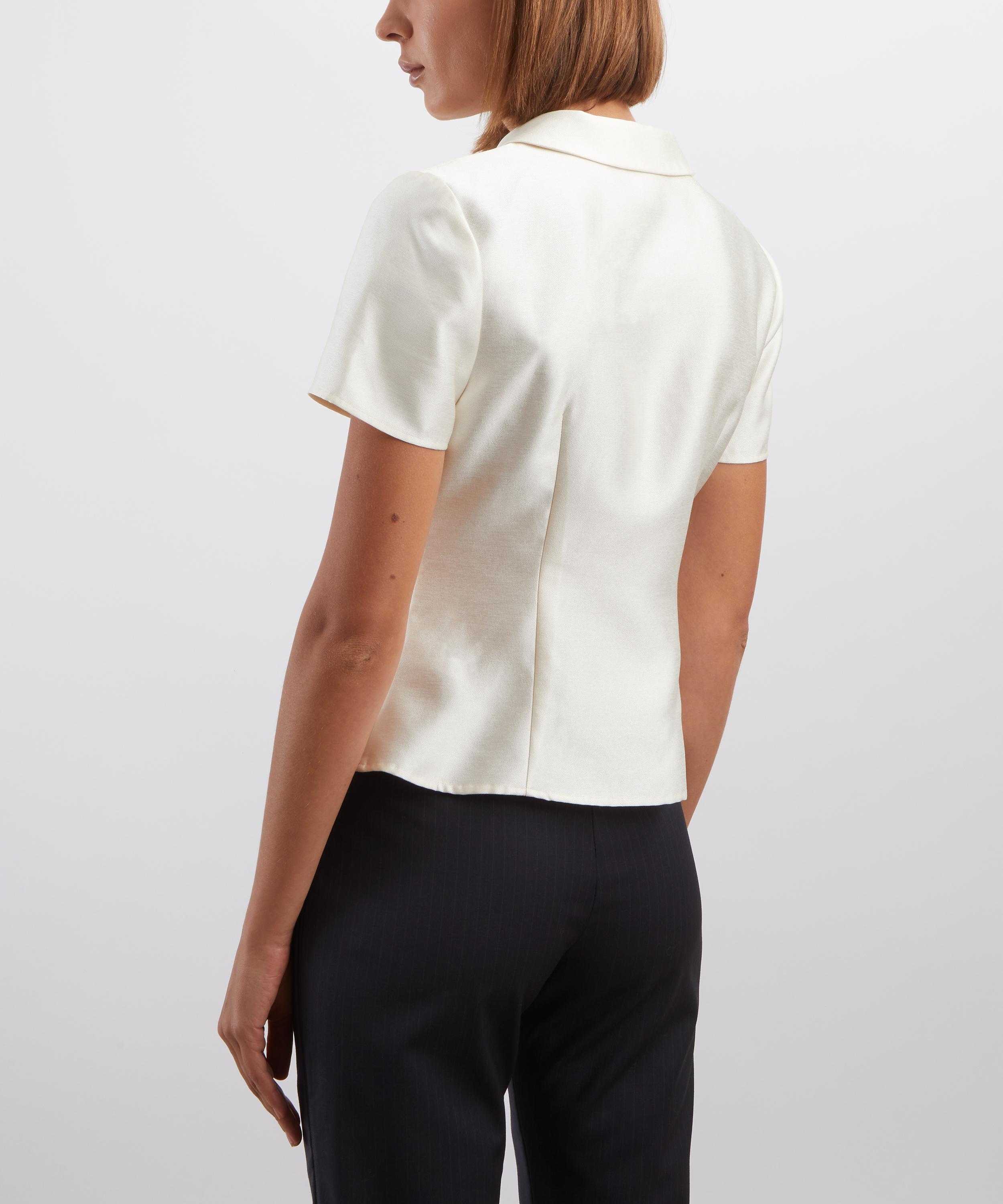 Reformation - Haley-Kate Collared Button-Front Top image number 3