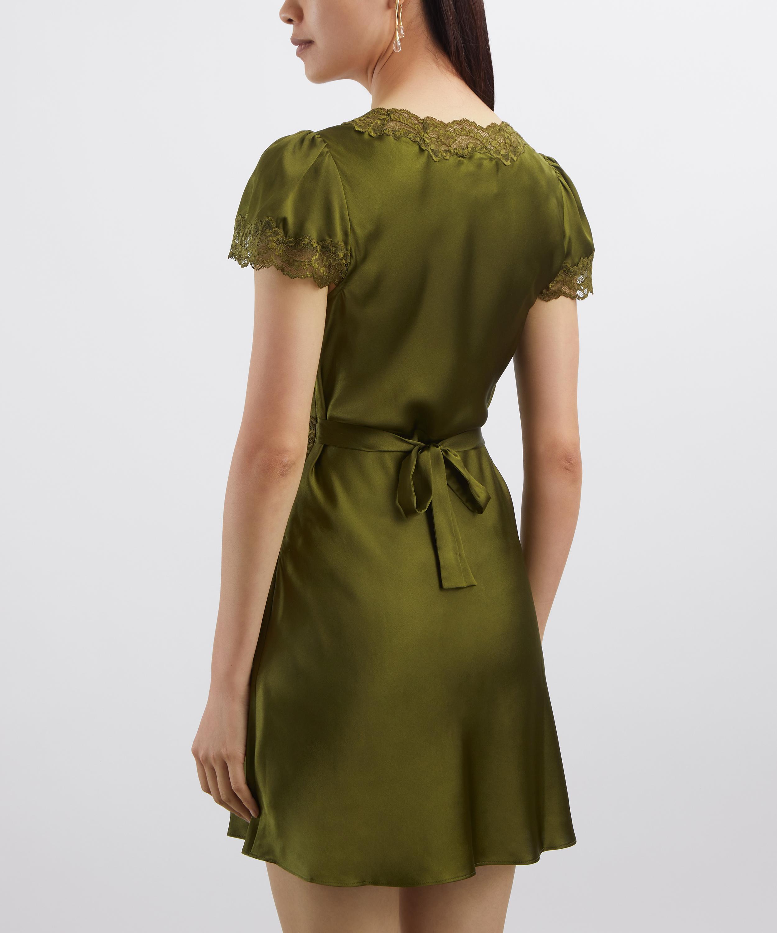 Reformation - Romi Silk Mini Dress image number 3