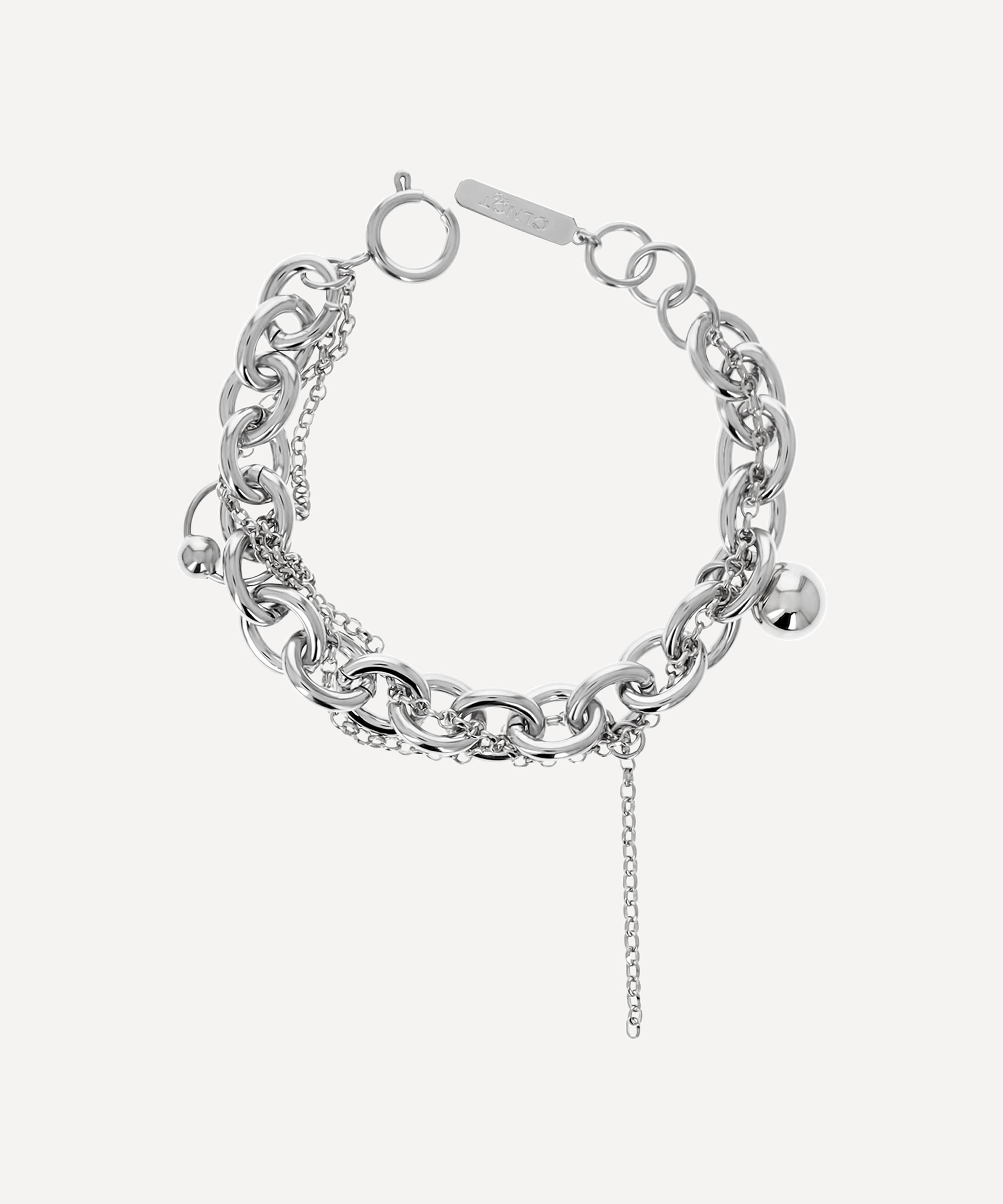 Justine Clenquet - Silver-Tone Lewis Chain Bracelet