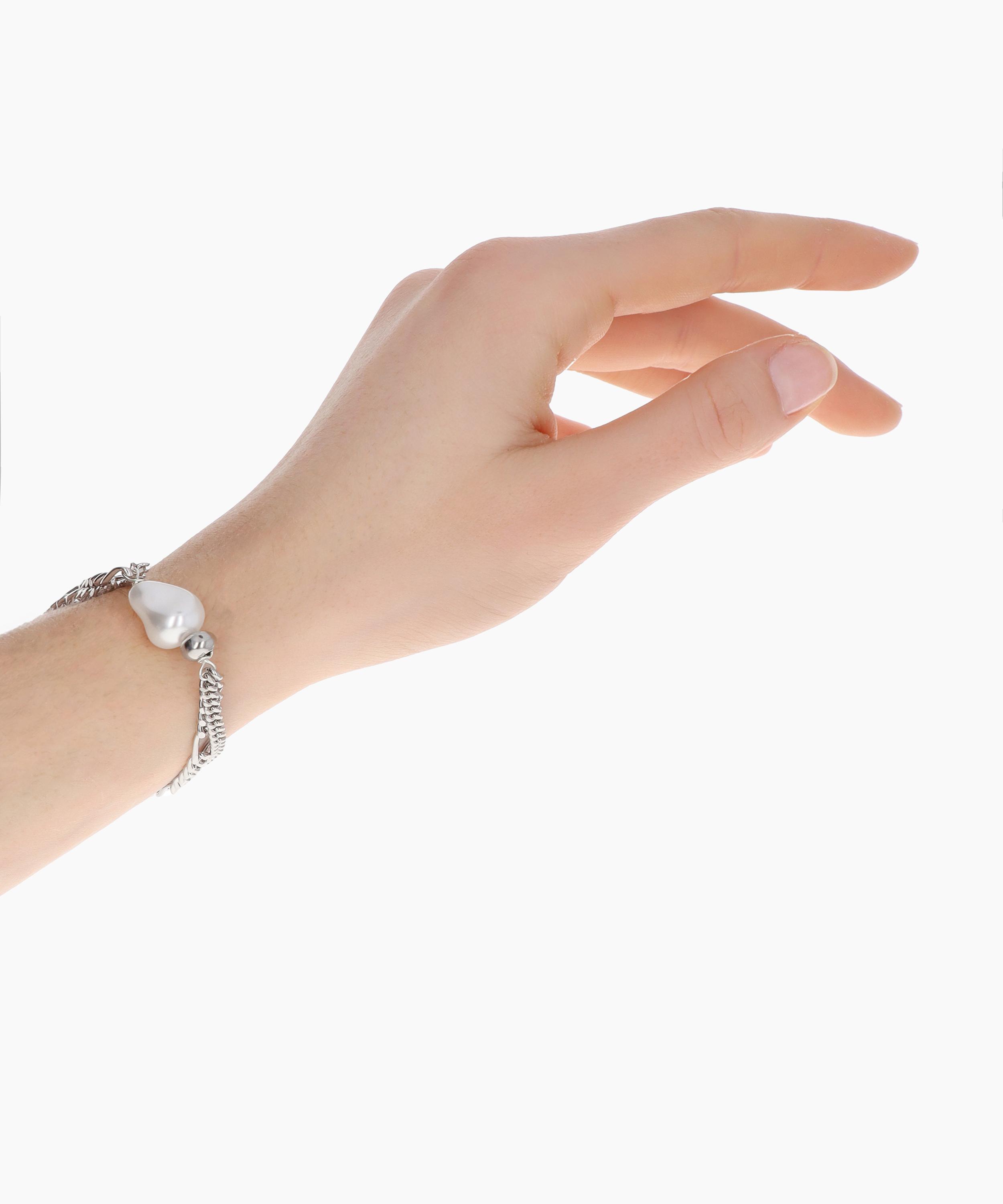 Justine Clenquet - Mixed Metal Dana Chain Bracelet image number 1