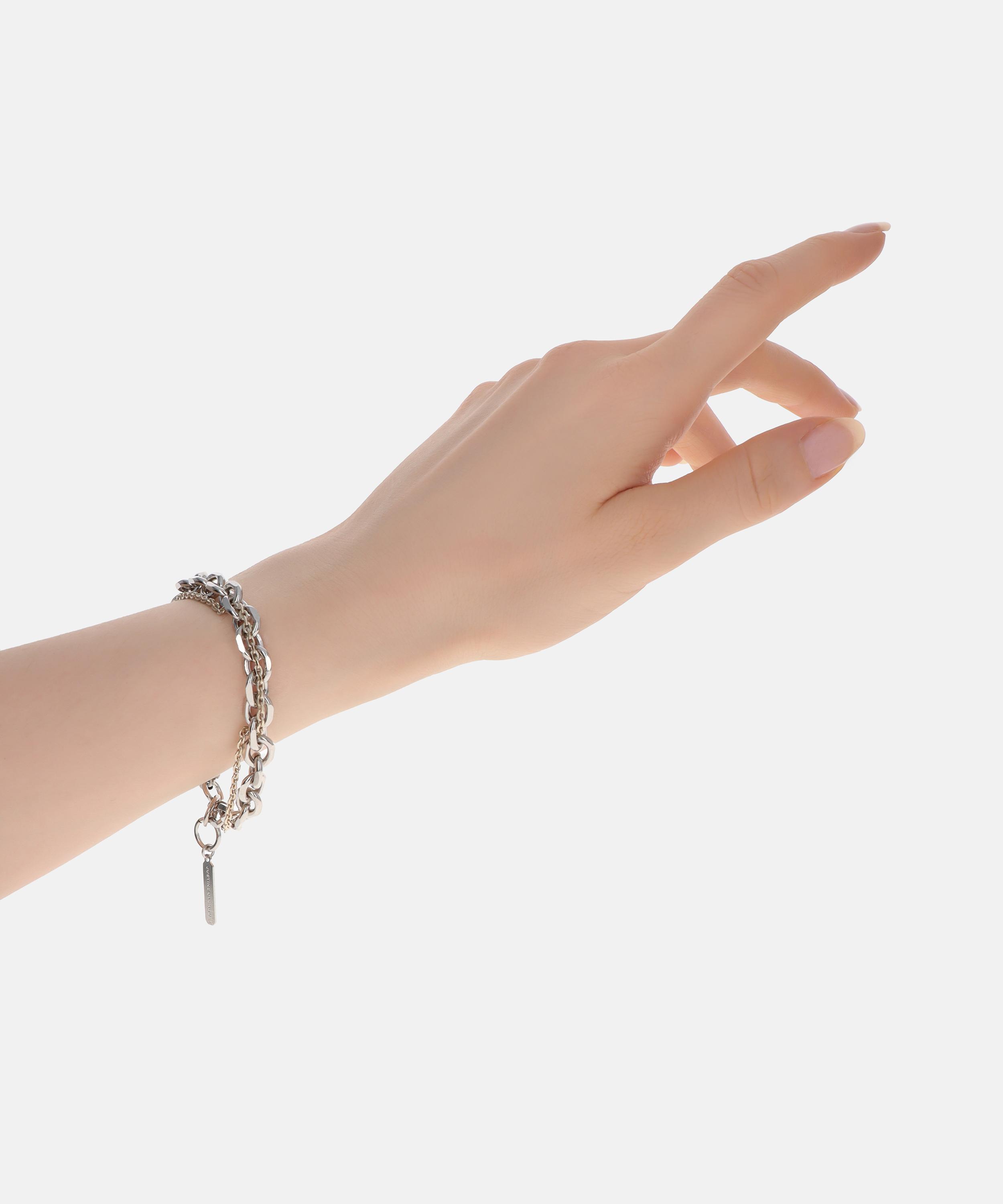 Justine Clenquet - Mixed Metal Dana Chain Bracelet image number 2