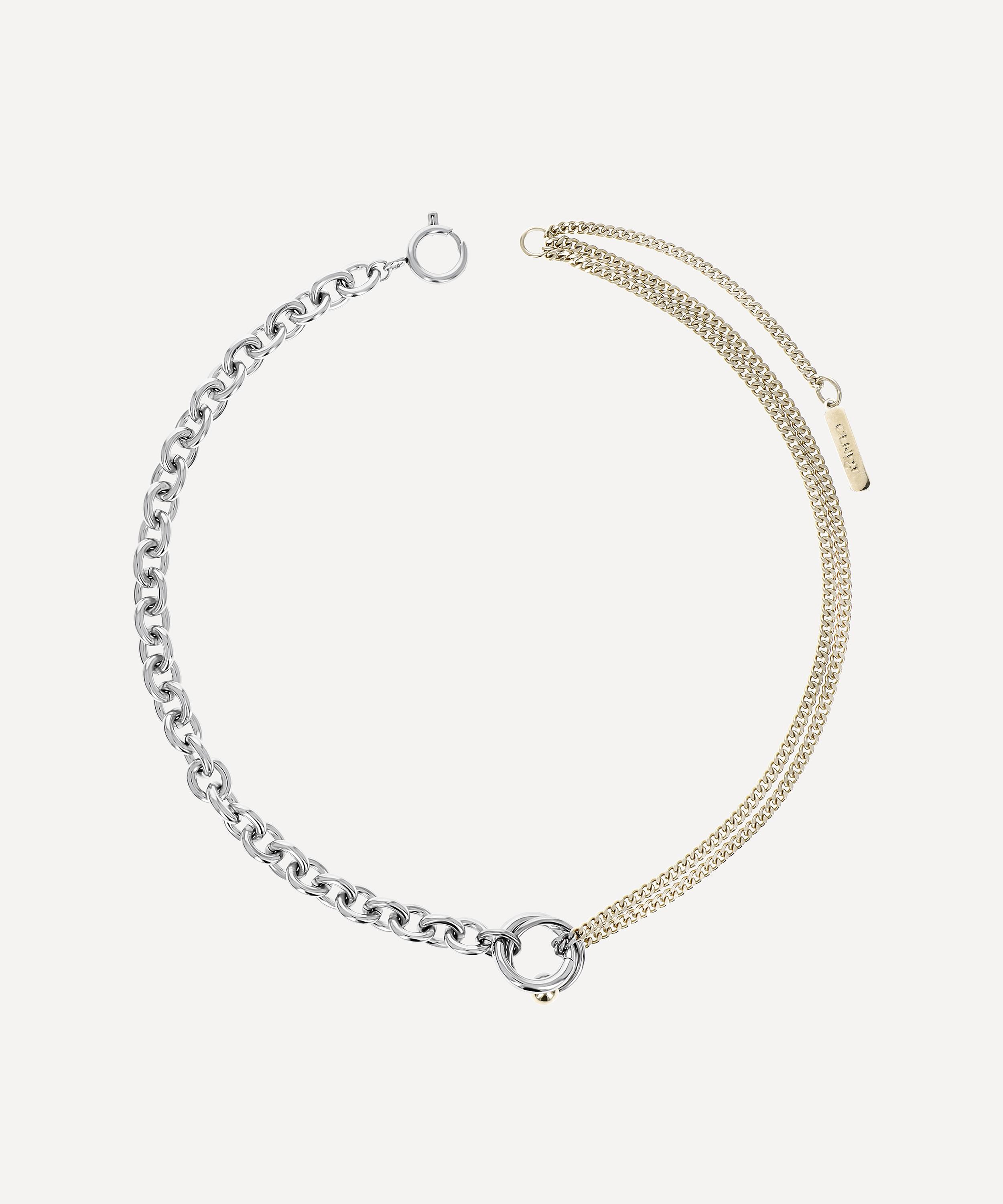 Justine Clenquet - Mixed Metal Faith Chain Necklace